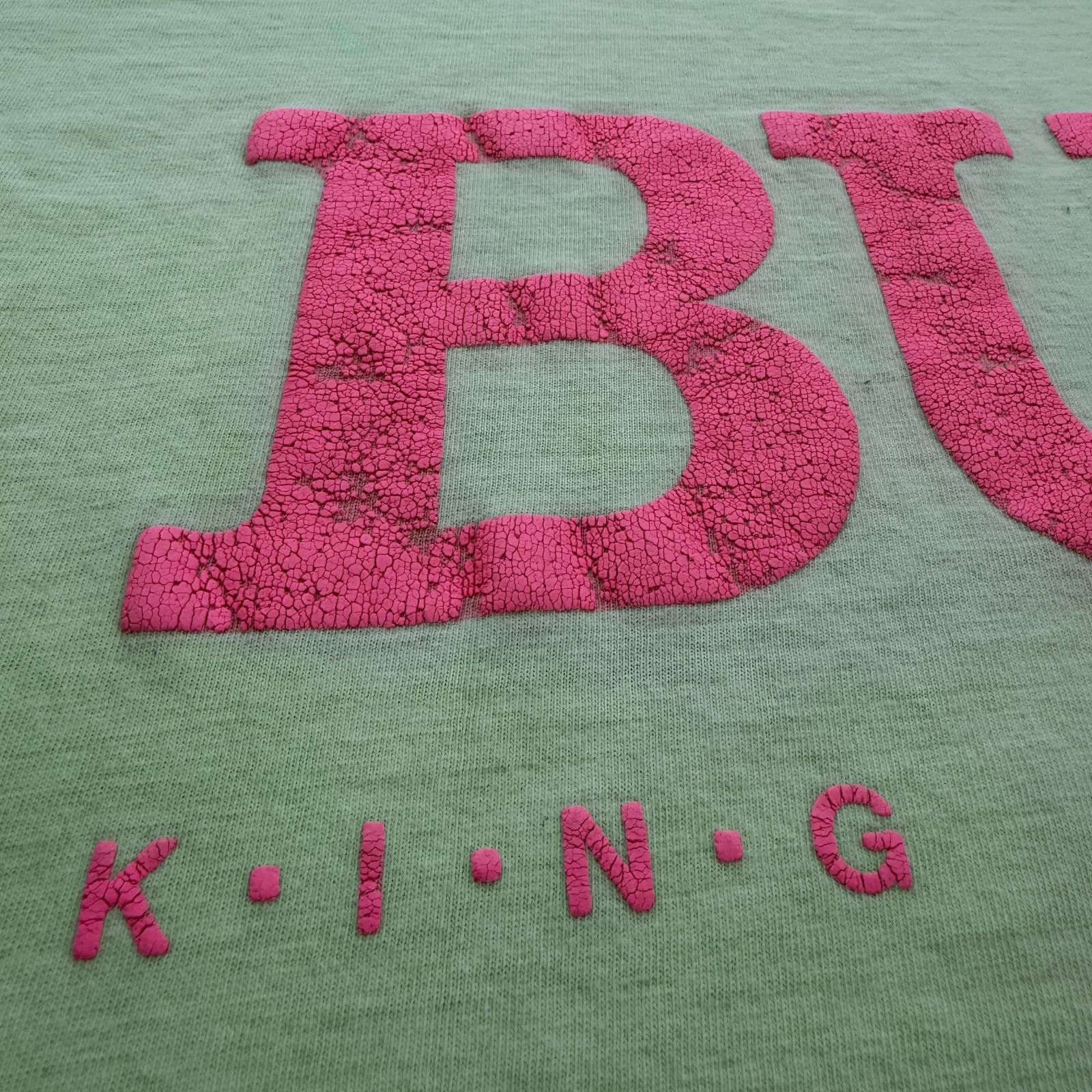Other Vintage 1990 Budweiser King Of Beers Neon T Shirt Hockey Size US XL / EU 56 / 4 - 6 Thumbnail
