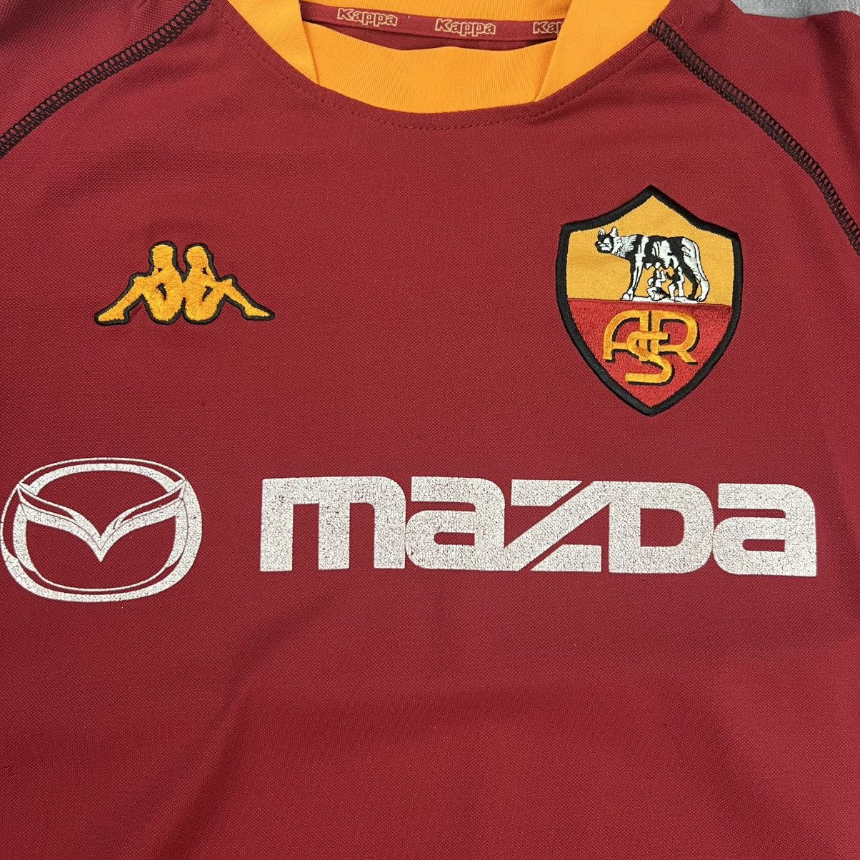 Kappa Rare! AS Roma Kappa Soccer Jersey Shirt Vintage 00s Size US L / EU 52-54 / 3 - 10 Thumbnail