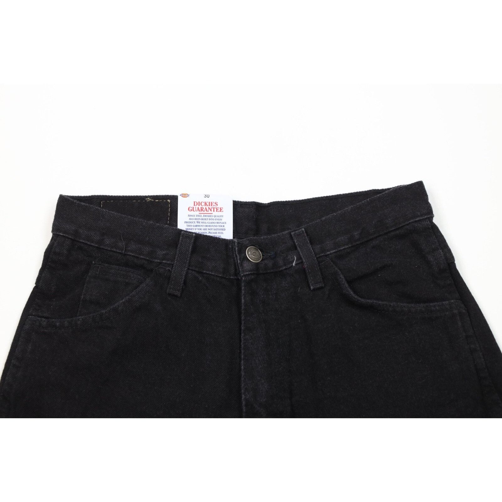 Dickies × Vintage Deadstock Vintage Y2K 2001 Dickies Relaxed Fit Denim Shorts Size US 30 / EU 46 - 2 Thumbnail