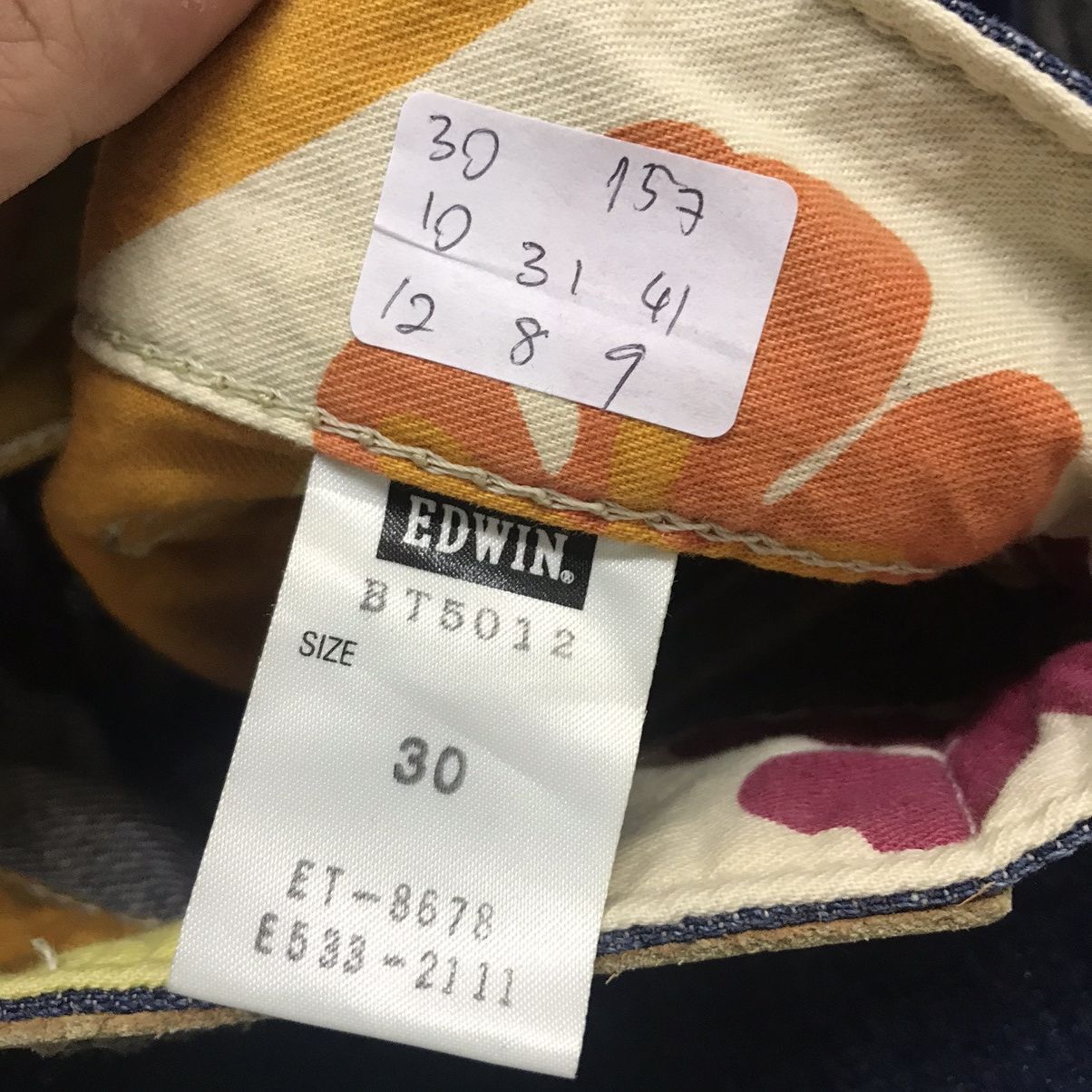 Edwin × Japanese Brand FLARE DENIM EDWIN BLUE FADED DISTRESSED PANTS Size US 30 / EU 46 - 17 Thumbnail