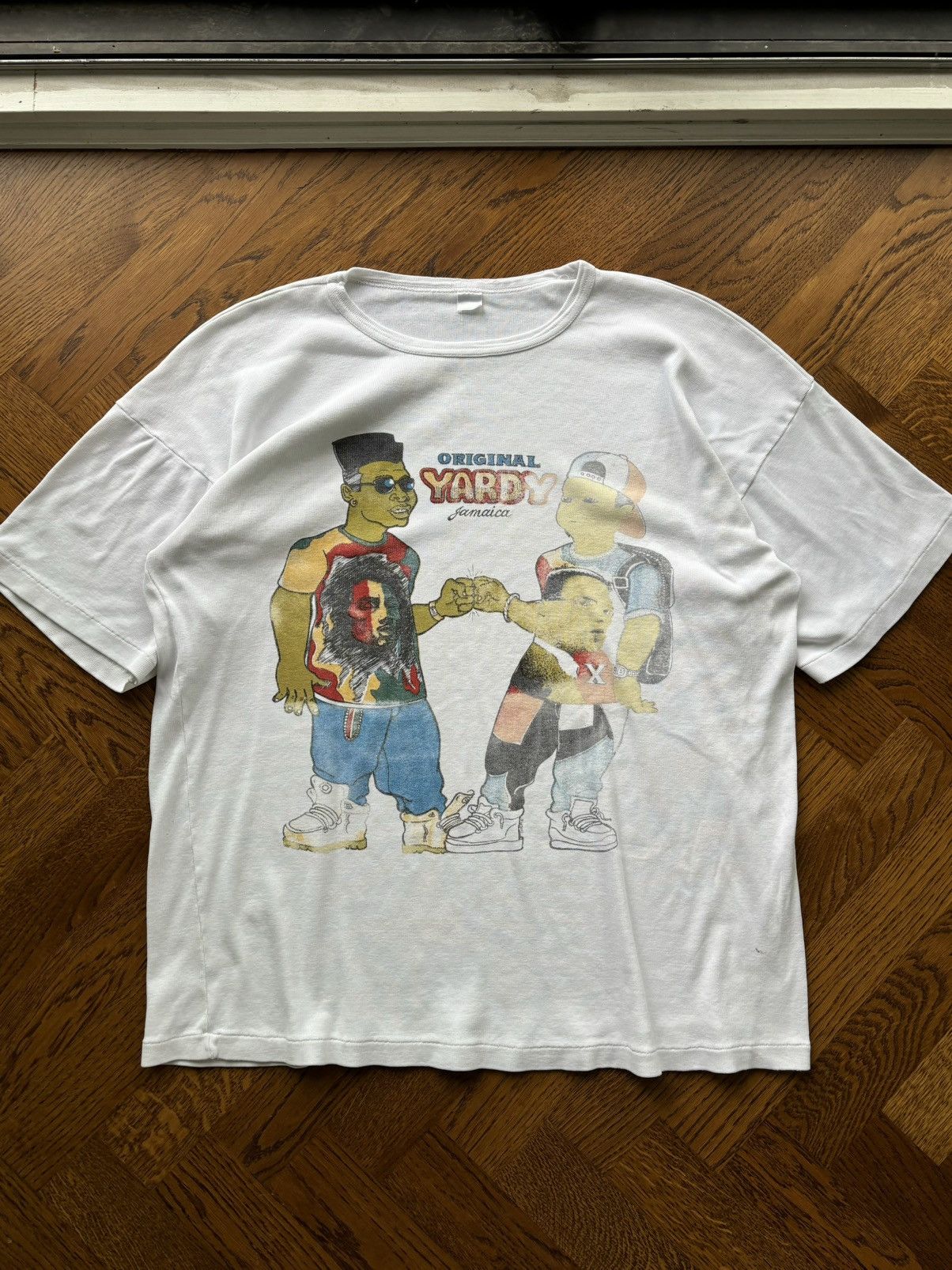 Other × Rap Tees × Vintage Vintage Original Yardie Tee Jamaica Malcom X Bob Marley 80s Size US XL / EU 56 / 4 - 1 Thumbnail