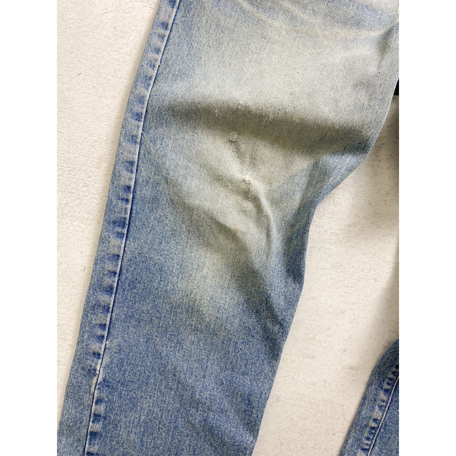 Guess Vintage 90s Guess Blue Regular Leg Jeans - Women's 30x36 Size 30" / US 8 / IT 44 - 3 Thumbnail