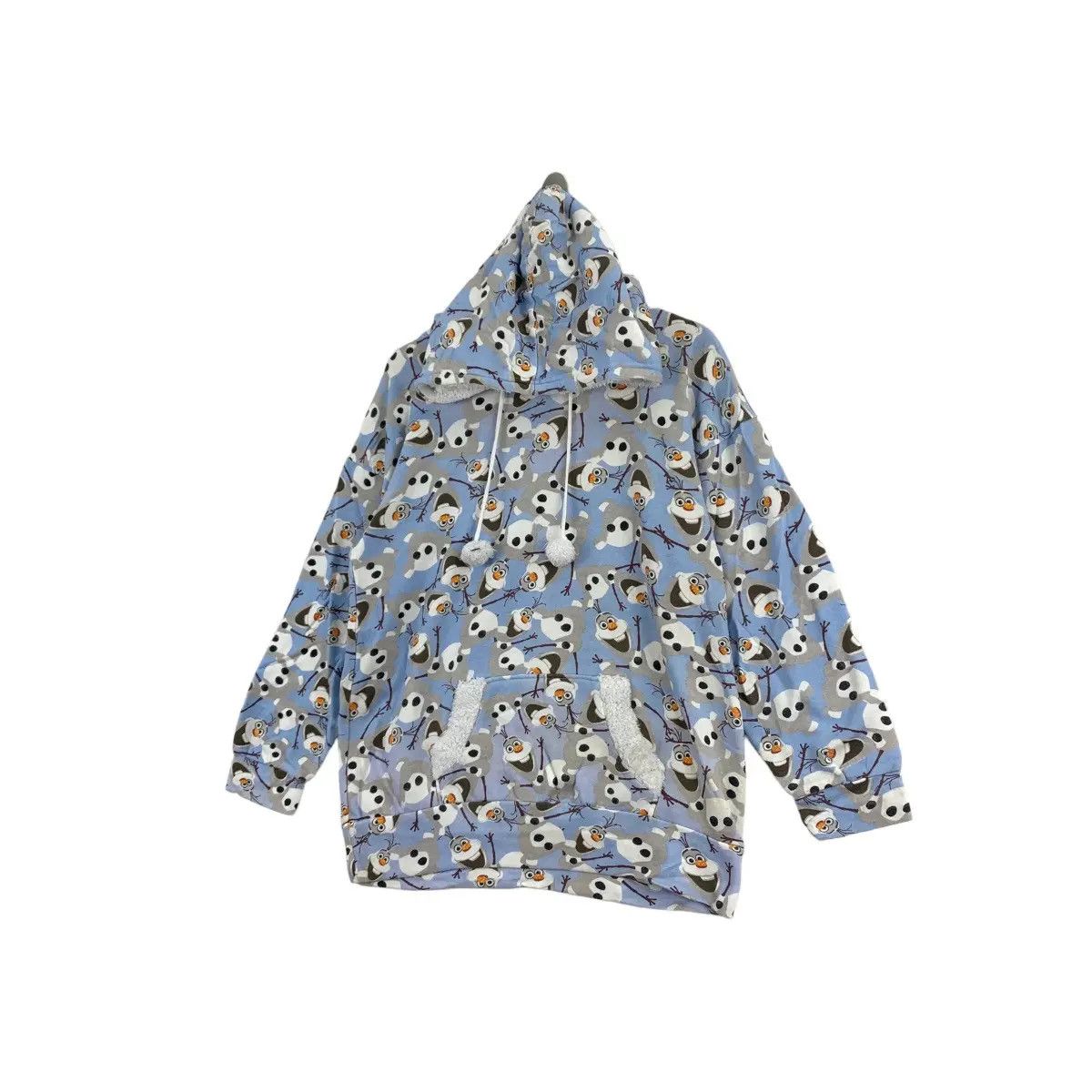 DISNEY FROZEN OLAF Movie All Over Print AOP Cartoon Hoodie