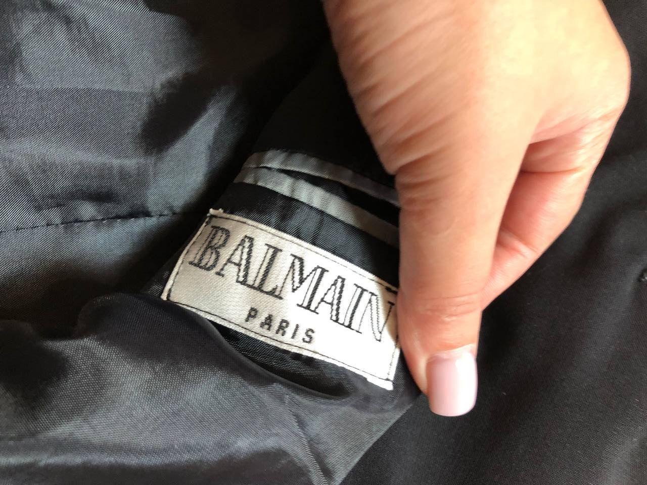 Balmain Balmain Blazer Size 50S - 2 Thumbnail