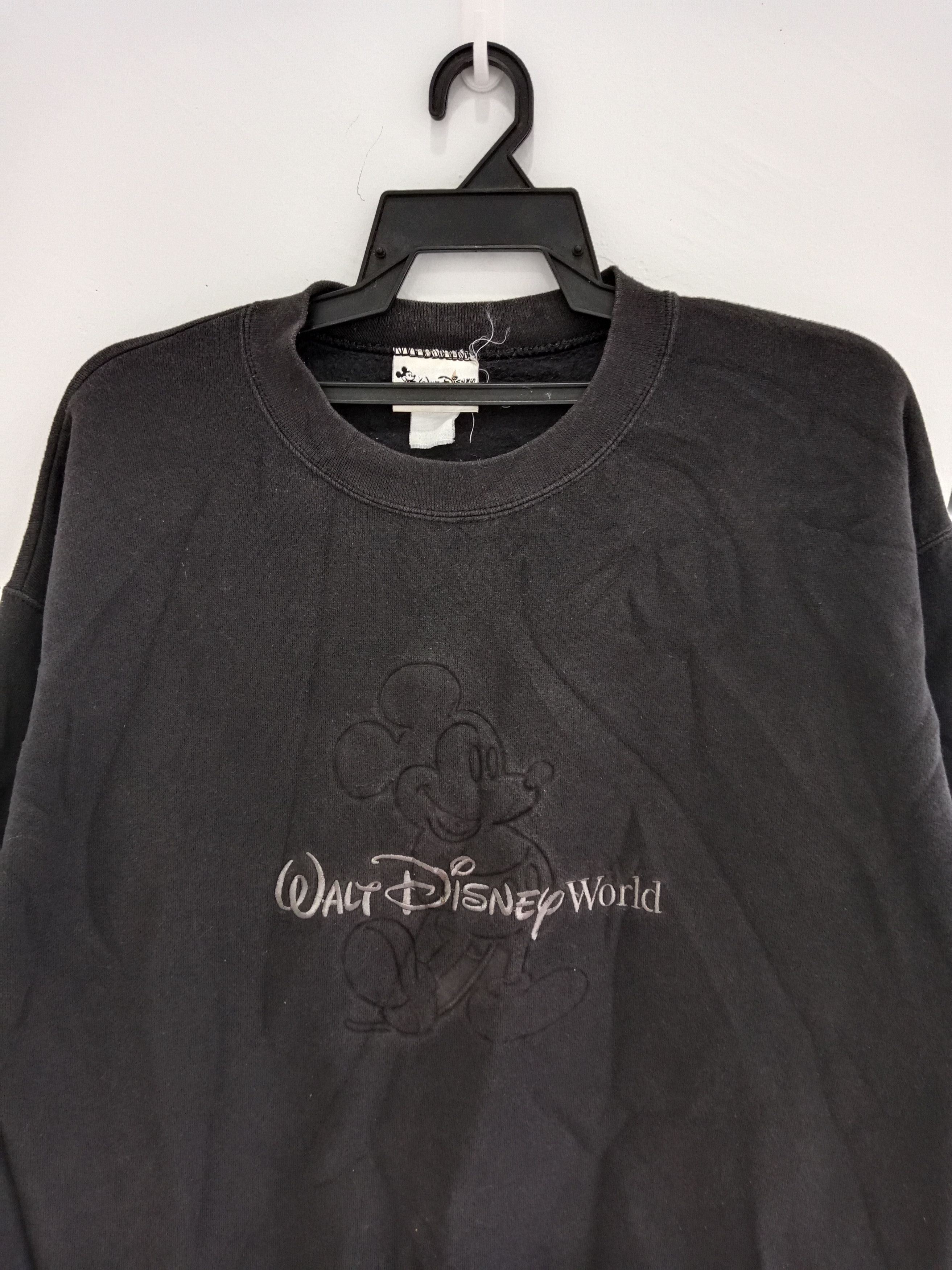 Disney × Mickey Mouse × Vintage Vintage 90s Mickey Mouse Sweatshirt Walt Disney World Size US L / EU 52-54 / 3 - 6 Thumbnail