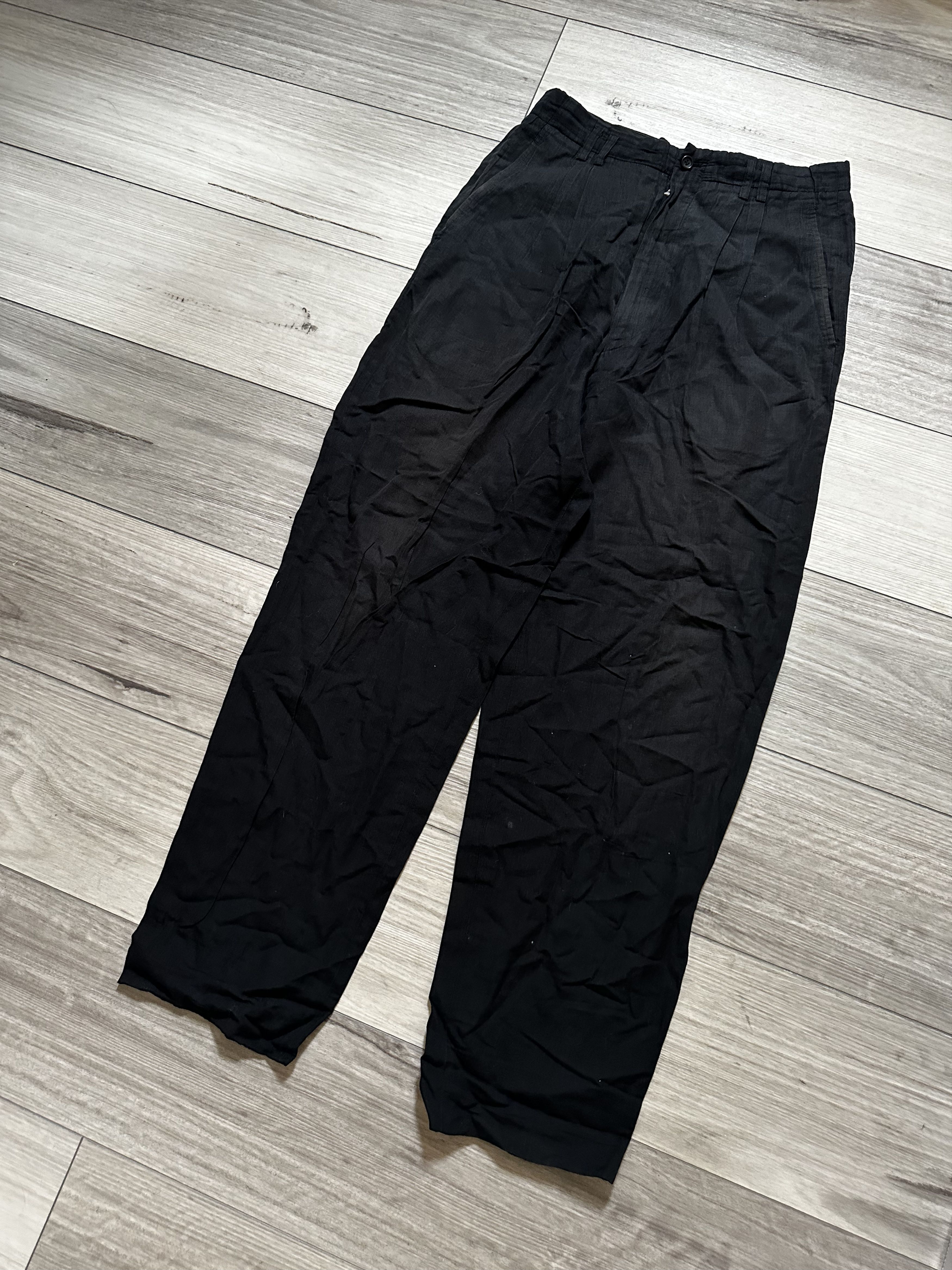 Comme des Garcons COMME des GARÇONS HOMME AW 2005 Linen Pants Size US 32 / EU 48 - 4 Thumbnail