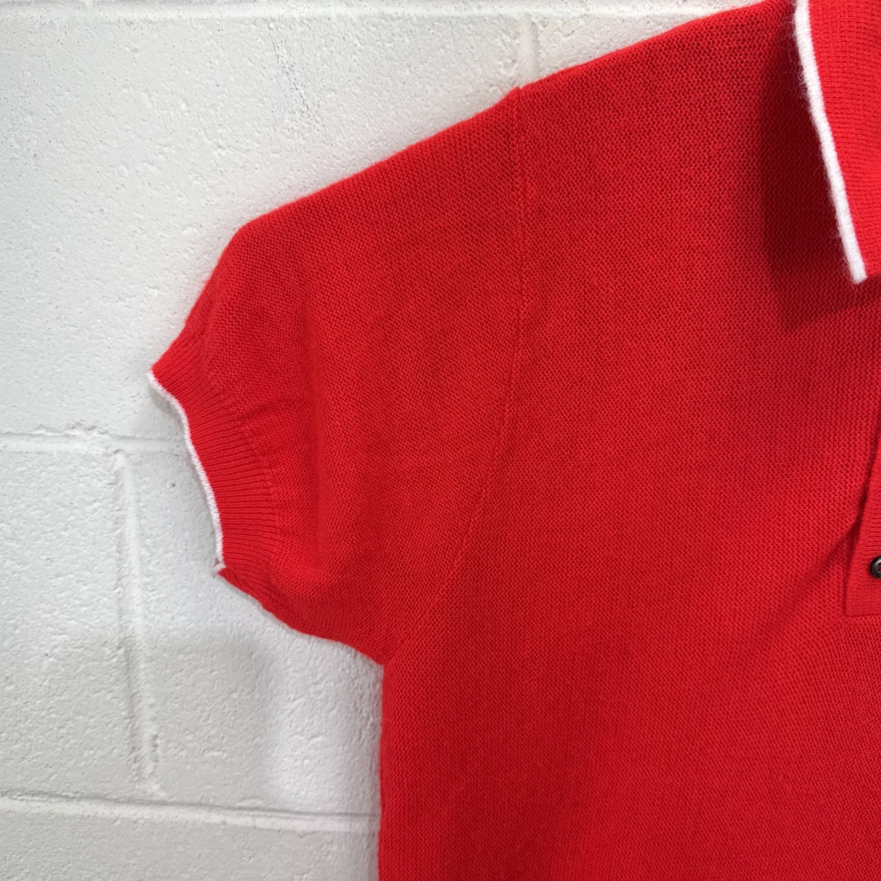 Vintage VINTAGE Jack Nicklaus By Revere Polo Shirt Men's Medium Red Knit Short Sleeve 60s Sports Golf Size US M / EU 48-50 / 2 - 4 Thumbnail