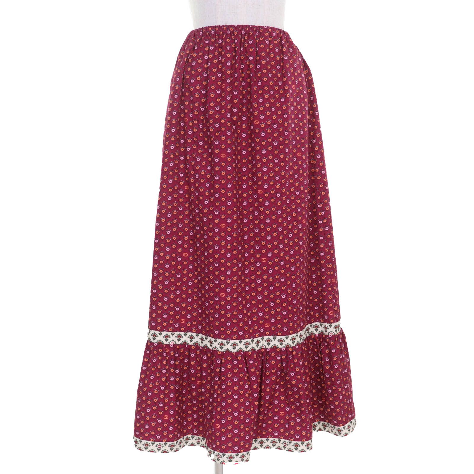 Gucci Gucci Gucci Cotton Skirt Cotton Skirts 741252 ZAM1S DUTY FREE for USA Size ONE SIZE - 1 Thumbnail