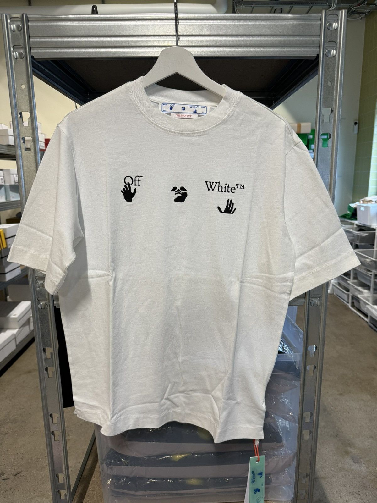Off-White Off-White Big Logo T-Shirt NEW 500$ Size US XS / EU 42 / 0 - 1 Thumbnail