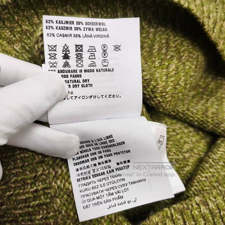 Miu Miu Miu Miu 36 Long sweater grass green Size S / US 4 / IT 40 - 8 Thumbnail