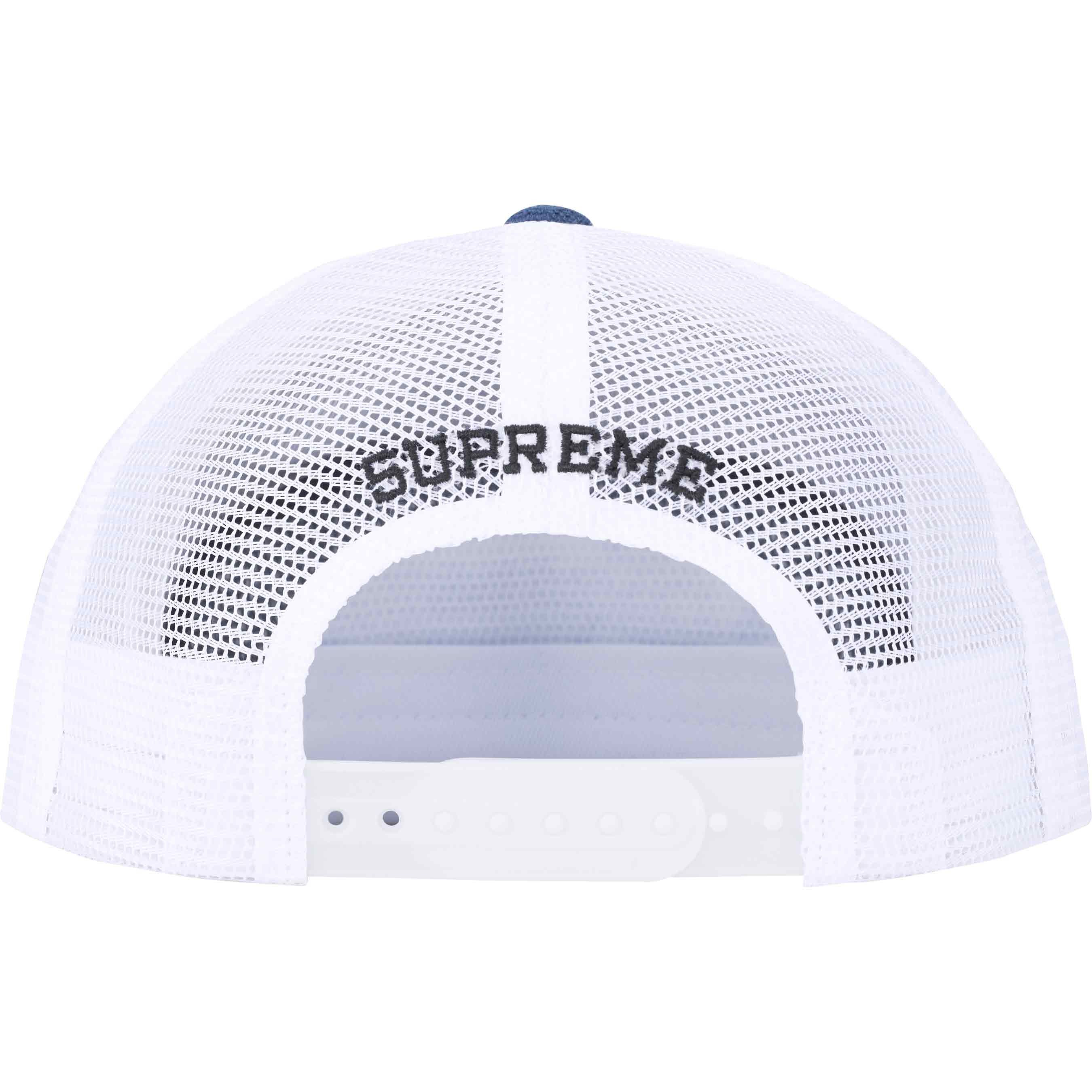 Supreme supreme terry mesh back 5-panel (blue) Size ONE SIZE - 2 Thumbnail