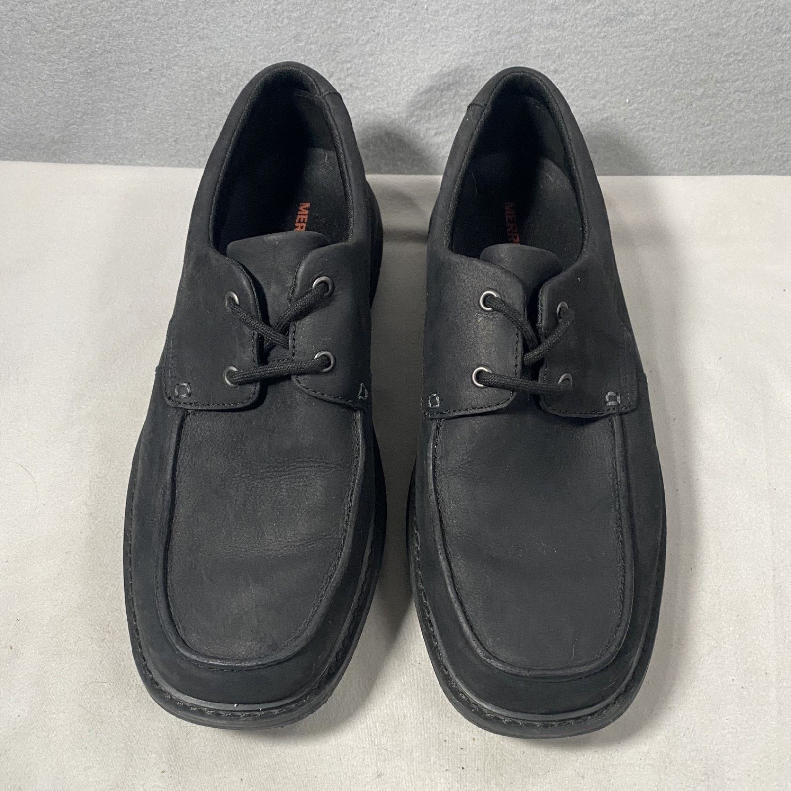 Merrell Merrell World Vue Oxford Black Leather Shoes Men's 9.5 Size US 9.5 / EU 42-43 - 2 Thumbnail