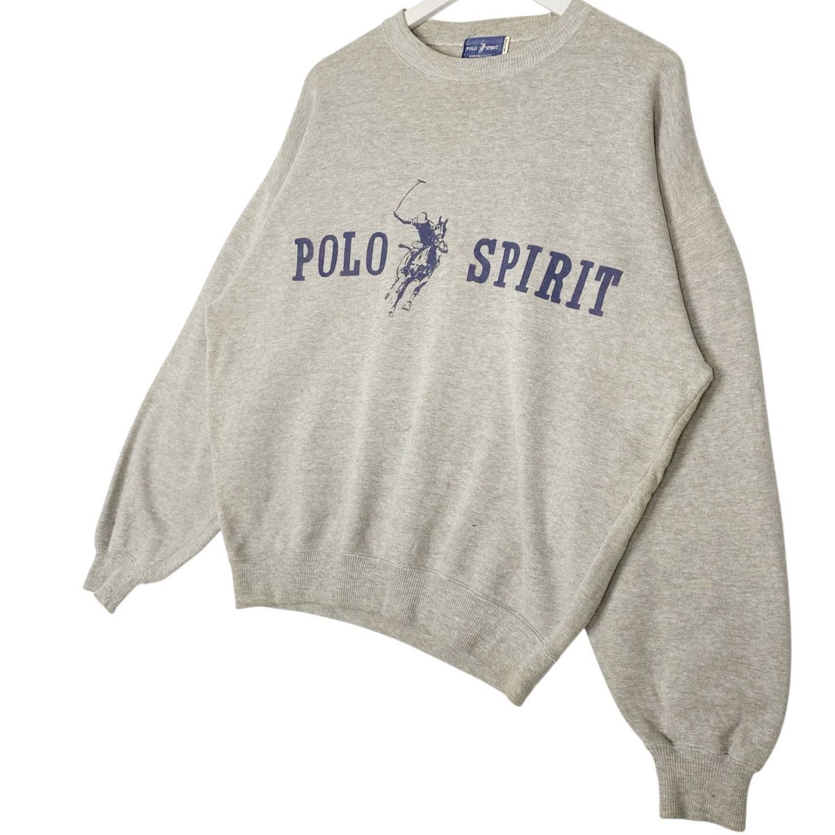 Other Vintage Polo Ralph Lauren Small Pony Sweatshirt CrewneckGray Size US M / EU 48-50 / 2 - 2 Thumbnail