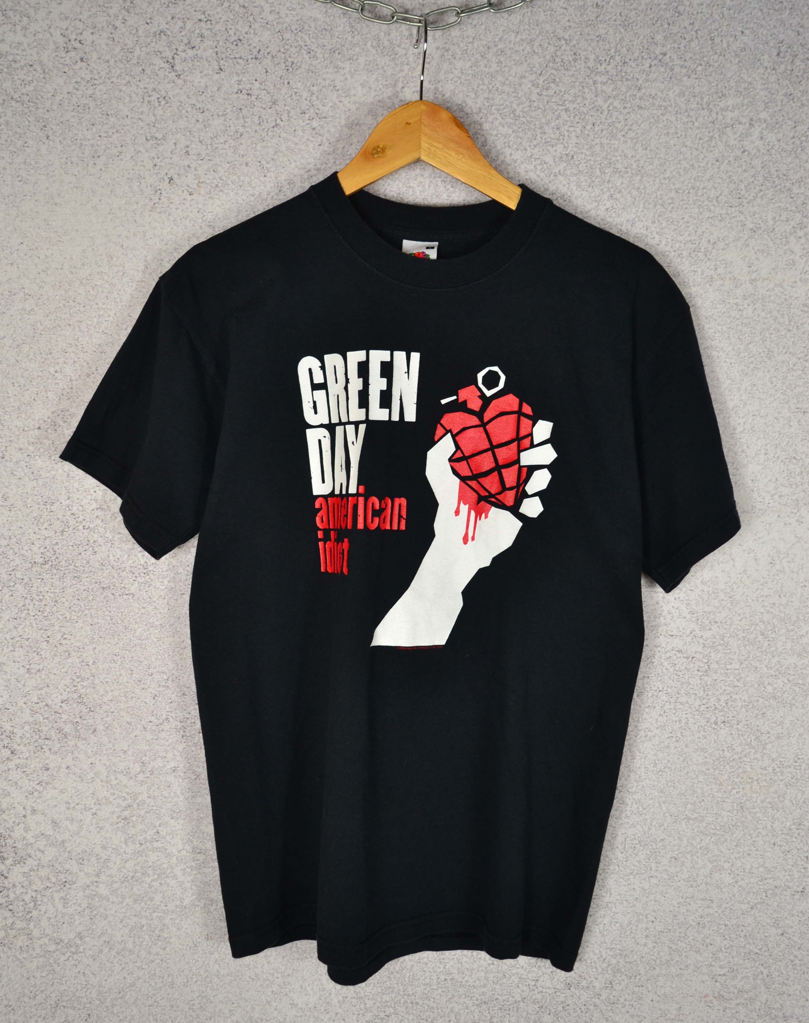 Band Tees Vintage RARE 2004 Green Day American Idiot Band Tee Size US S / EU 44-46 / 1 - 1 Thumbnail