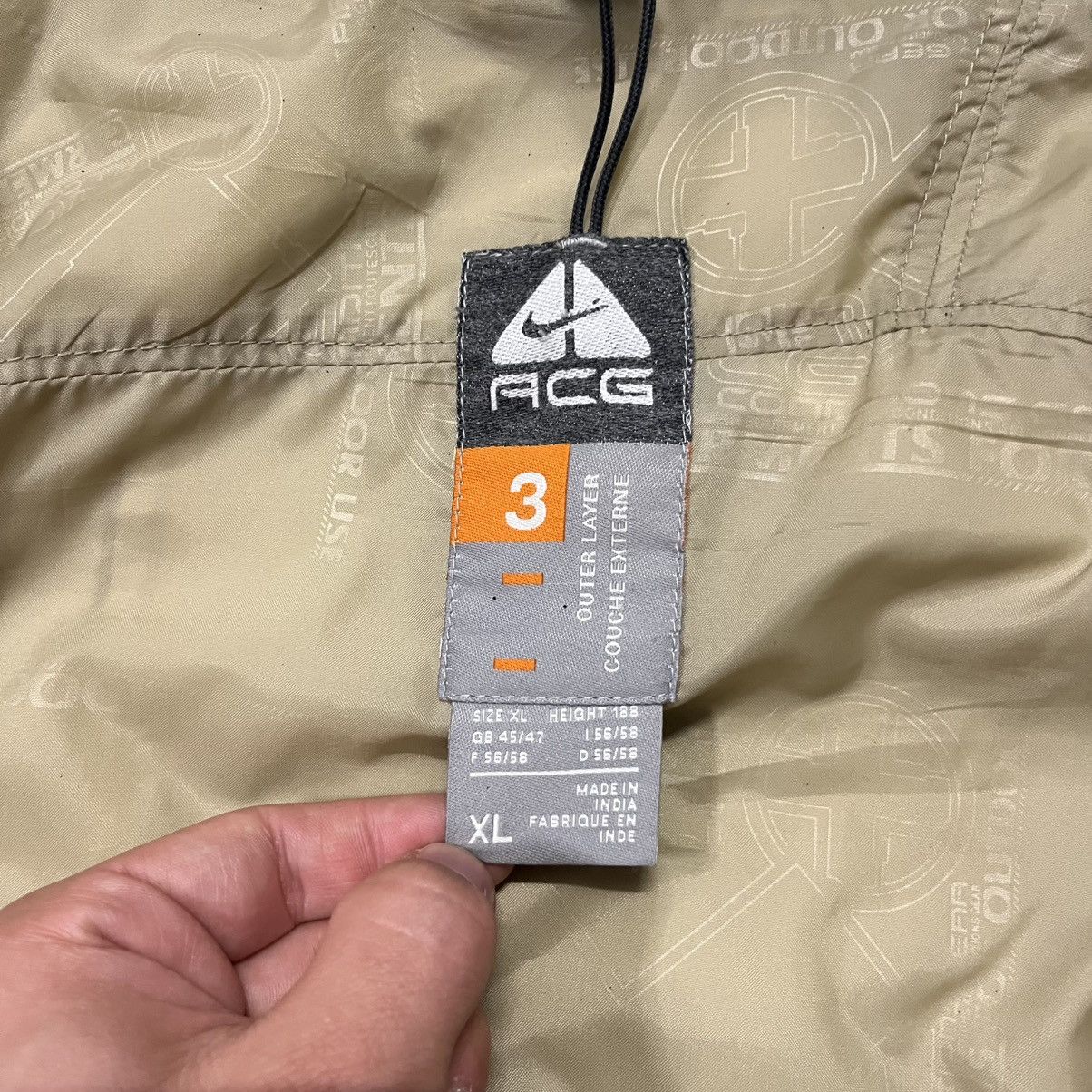 Nike Vintage Nike ACG Light Jacket Gorpcore Retro Y2K Baggy 00s Size US XL / EU 56 / 4 - 19 Thumbnail
