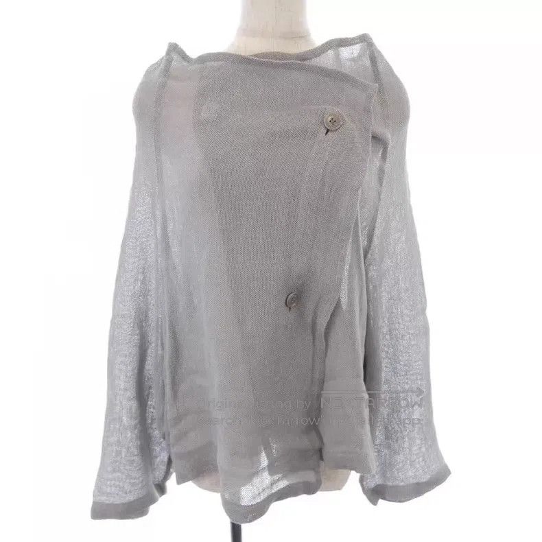 Yohji Yamamoto Yohji Yamamoto See-through Cardigan shirt Size XS / US 0-2 / IT 36-38 - 1 Thumbnail