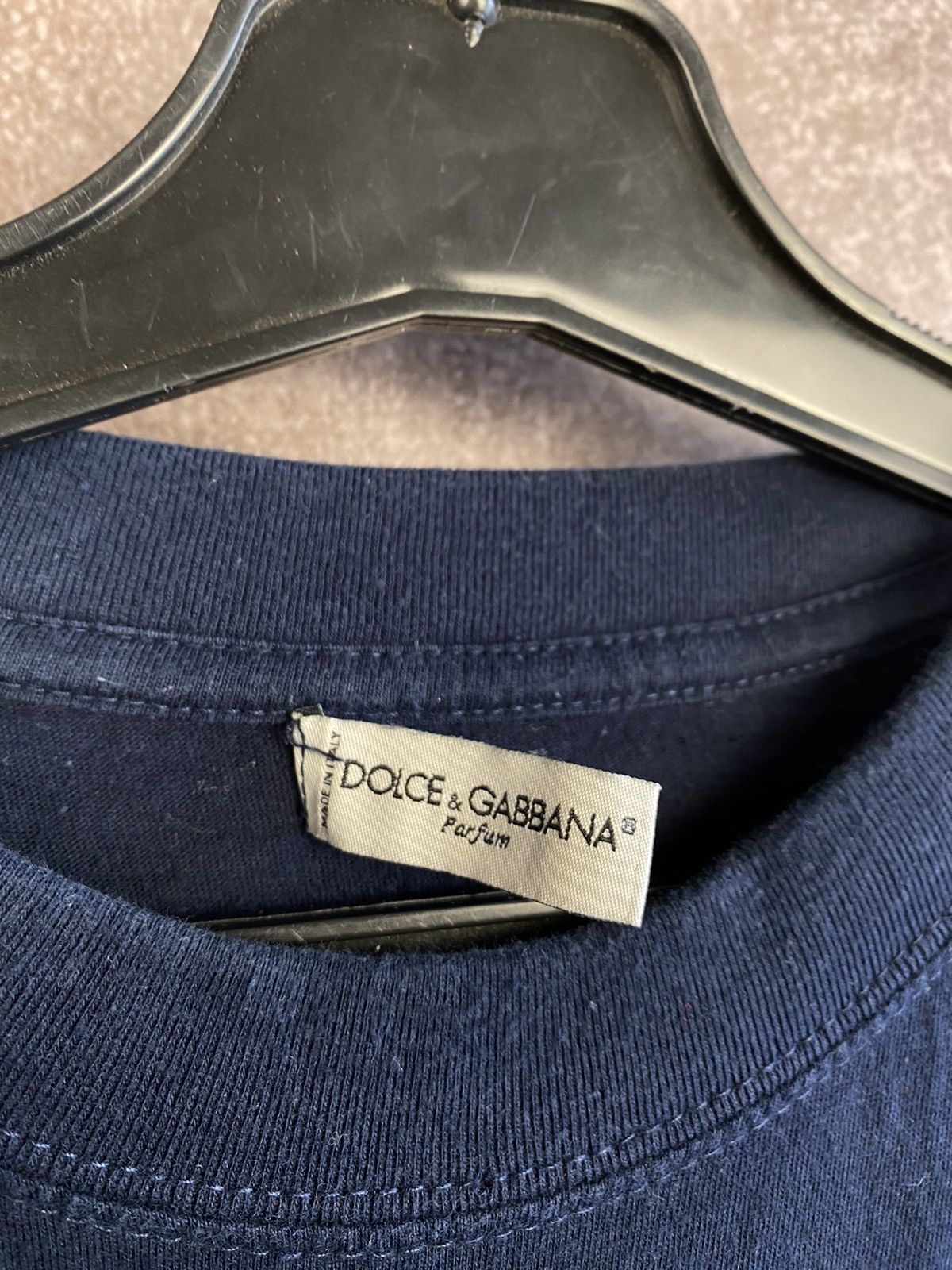 Designer × Dolce & Gabbana Dolce & Gabbana Parfum T-Shirt x Vintage Size US XL / EU 56 / 4 - 5 Thumbnail