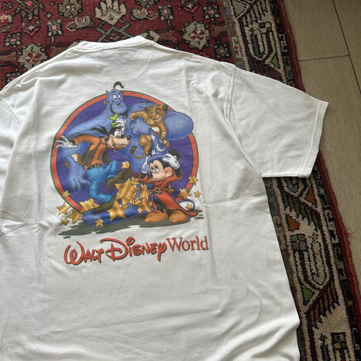 Vintage Vintage Walt Disney World 25th Anniversary Tee Double Sided Size US L / EU 52-54 / 3 - 3 Thumbnail