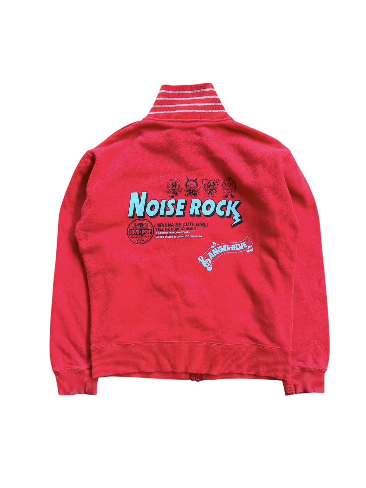 Angel Blue 1990s Angel Blue ‘Noise Rock” Zipper Jacket Size M / US 6-8 / IT 42-44 - 2 Thumbnail