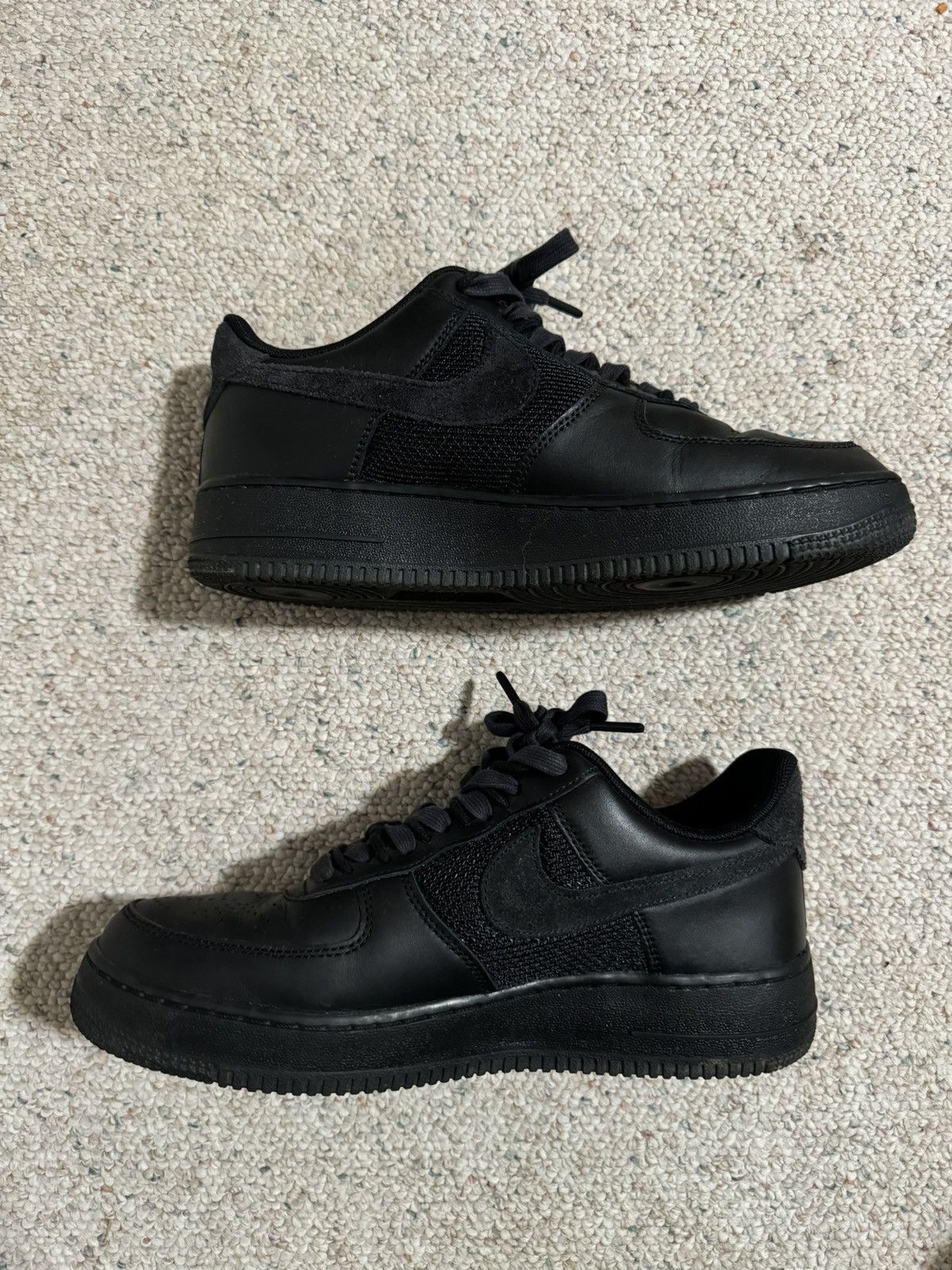 Nike Nike Slam Jam Air Force One - Black Size US 9 / EU 42 - 3 Thumbnail