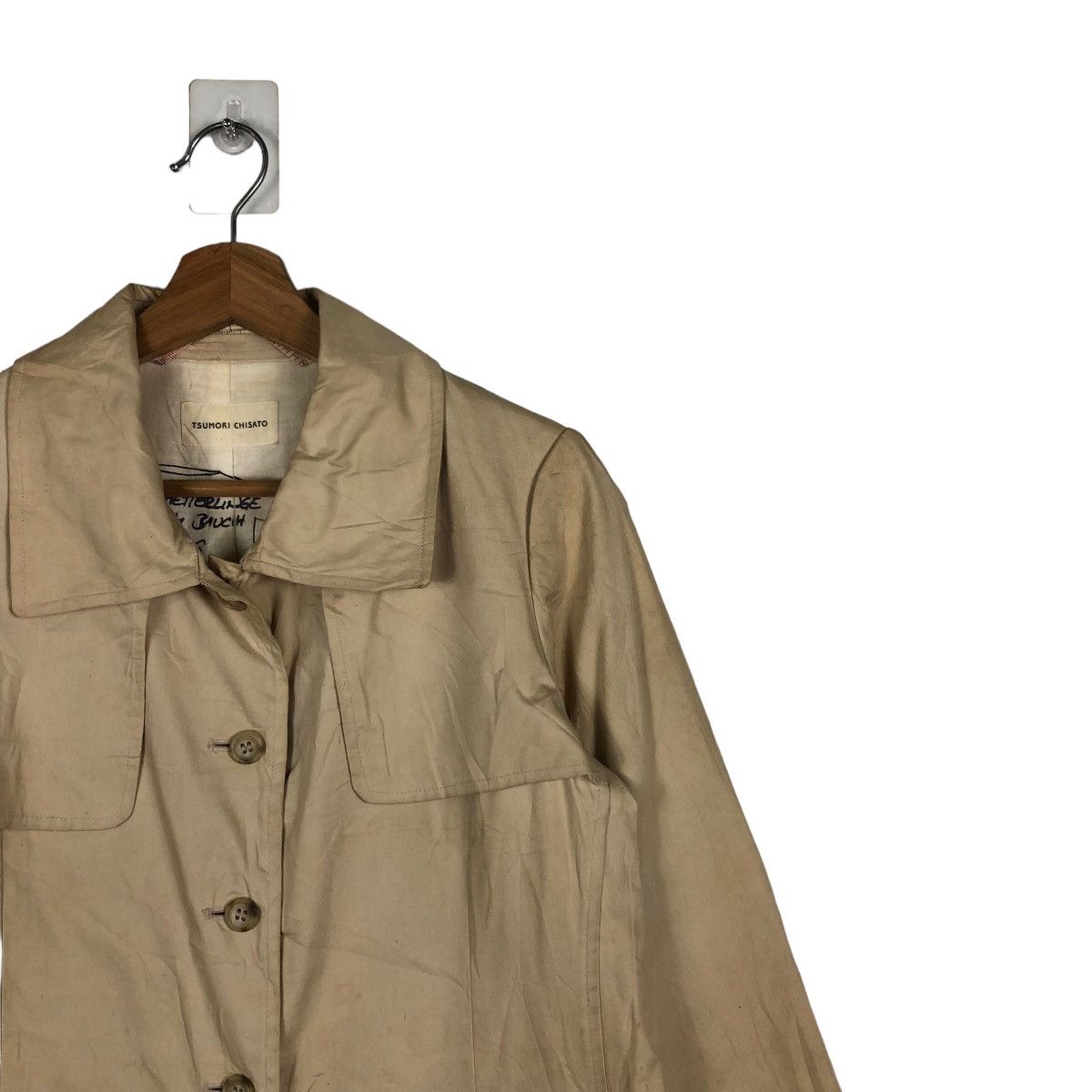 Issey Miyake 🔥90’s TSUMORI CHISATO ISSEY MIYAKE LONG JACKET Size US M / EU 48-50 / 2 - 7 Thumbnail