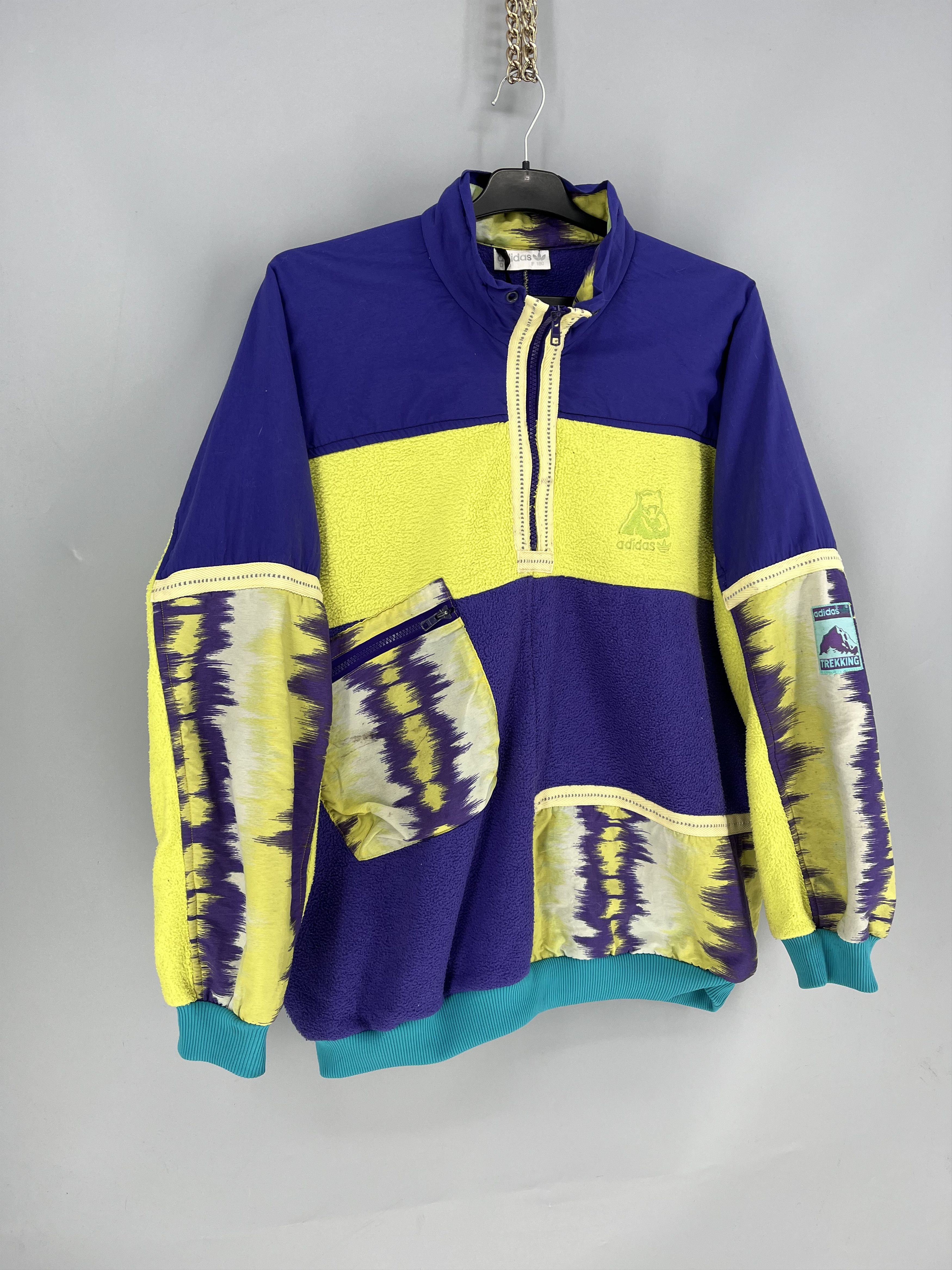 Adidas ADIDAS TREKKING Ultra Rare Vintage Polarlite Fleece Size US M / EU 48-50 / 2 - 2 Thumbnail