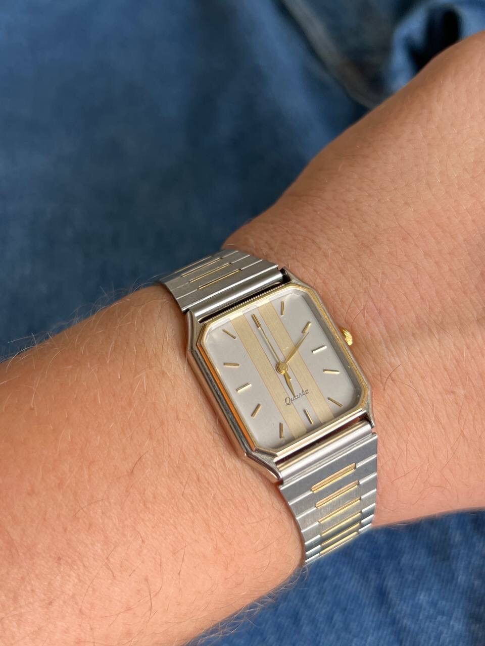 Japanese Brand × Vintage Vintage Japanese style futuristic Watch graphite tank Size ONE SIZE - 1 Thumbnail