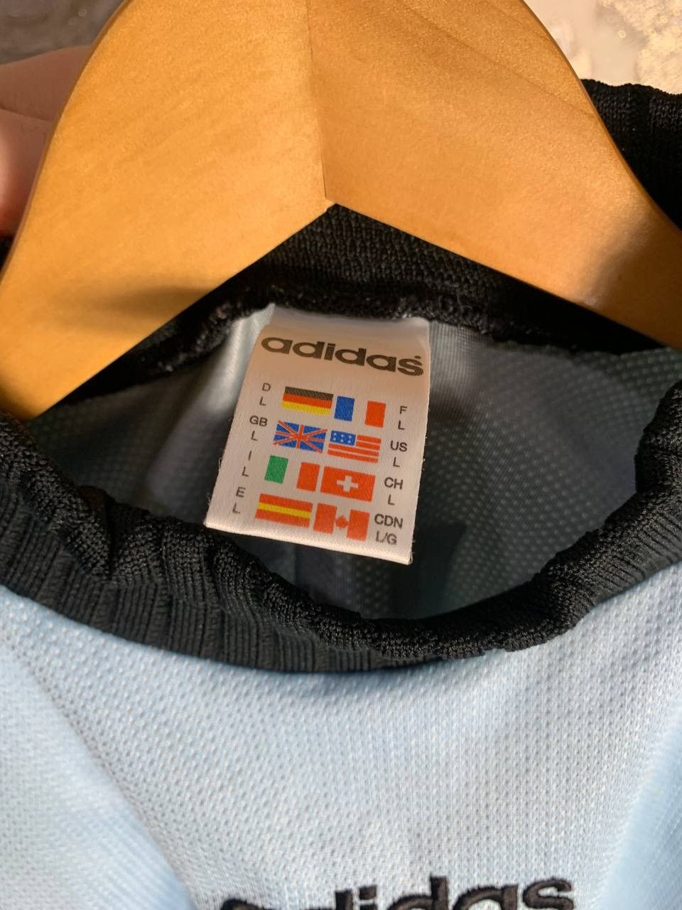 Adidas × Vintage VERY RARE ADIDAS SV ALBACHING SOCCER JERSEY GOALKEEPER 90s Size US L / EU 52-54 / 3 - 6 Thumbnail