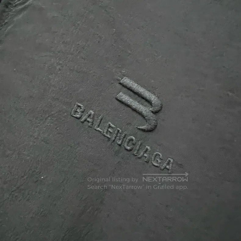 Balenciaga Balenciaga Double Logo Embroidered Zip-Up Jacket Size US S / EU 44-46 / 1 - 2 Thumbnail