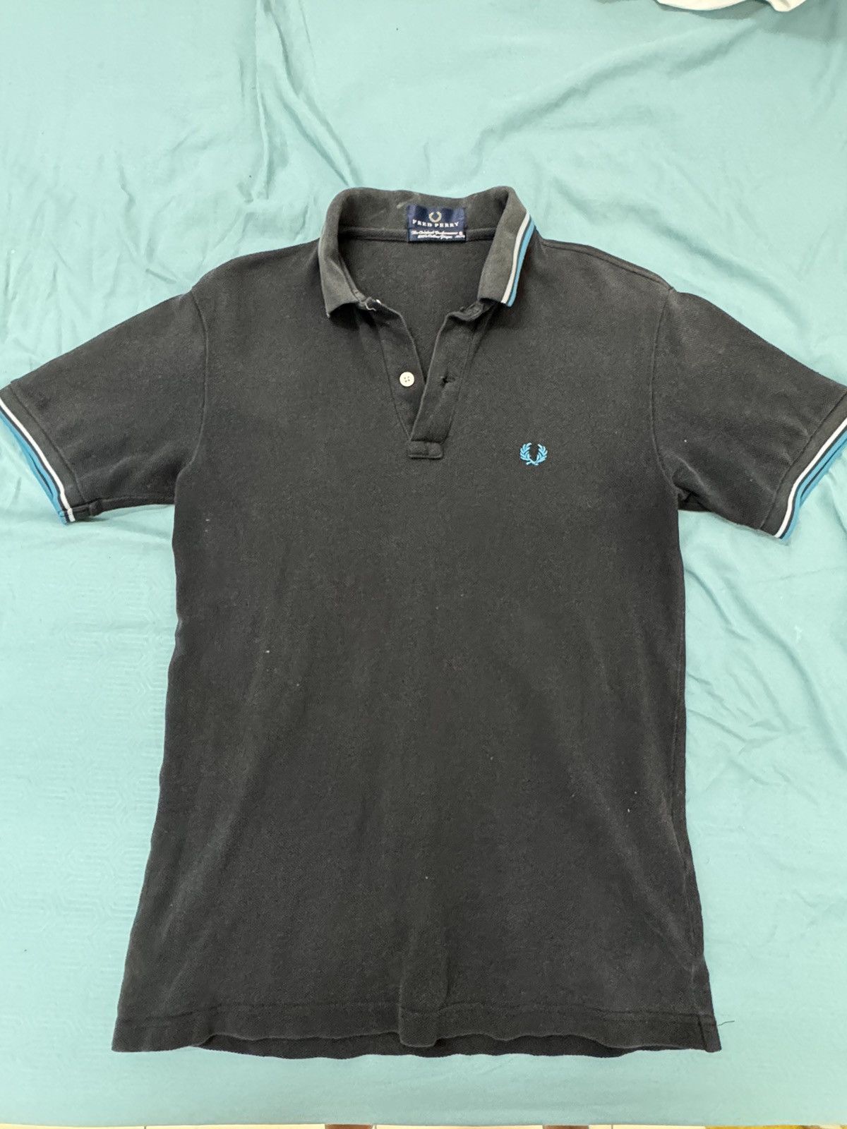 Fred Perry × Vintage Fred Perry Coller T-Shirt Size US S / EU 44-46 / 1 - 3 Thumbnail