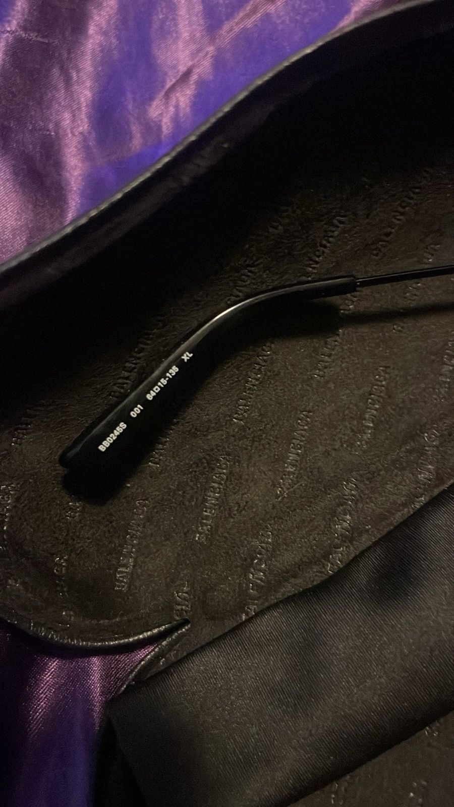 Balenciaga Balenciaga Sunglasses with case & duster (bb0245s) Size 38 - 8 Thumbnail