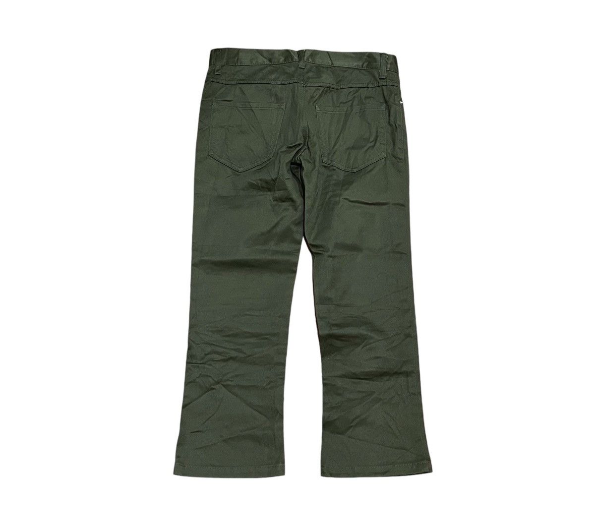 Comme des Garcons Tao comme des garcons AD2010 flared olive trousers Size US 31 - 6 Thumbnail