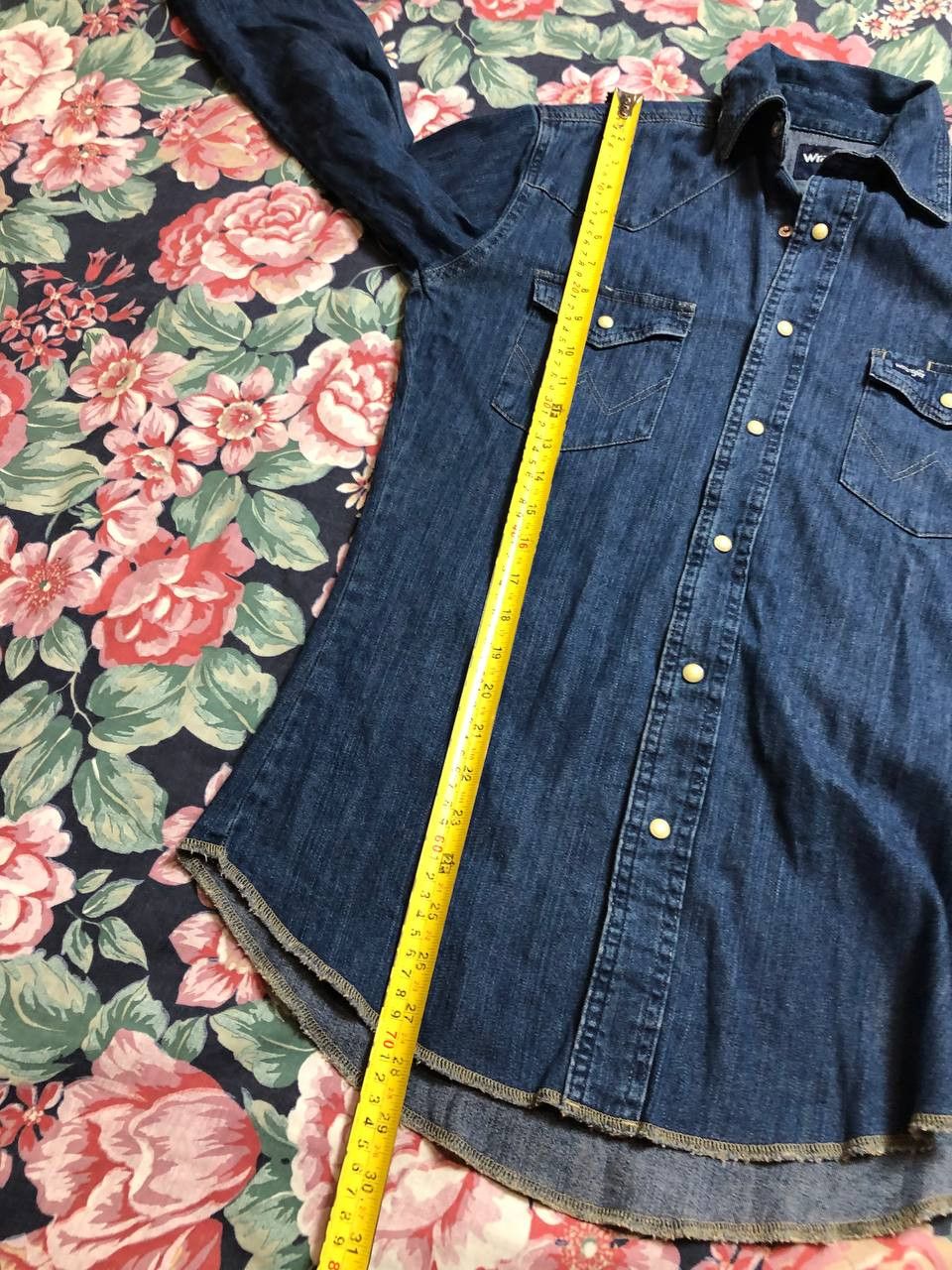 Wrangler VTG Denim JEANS SHIRT Wrangler Western Size M / US 6-8 / IT 42-44 - 15 Thumbnail