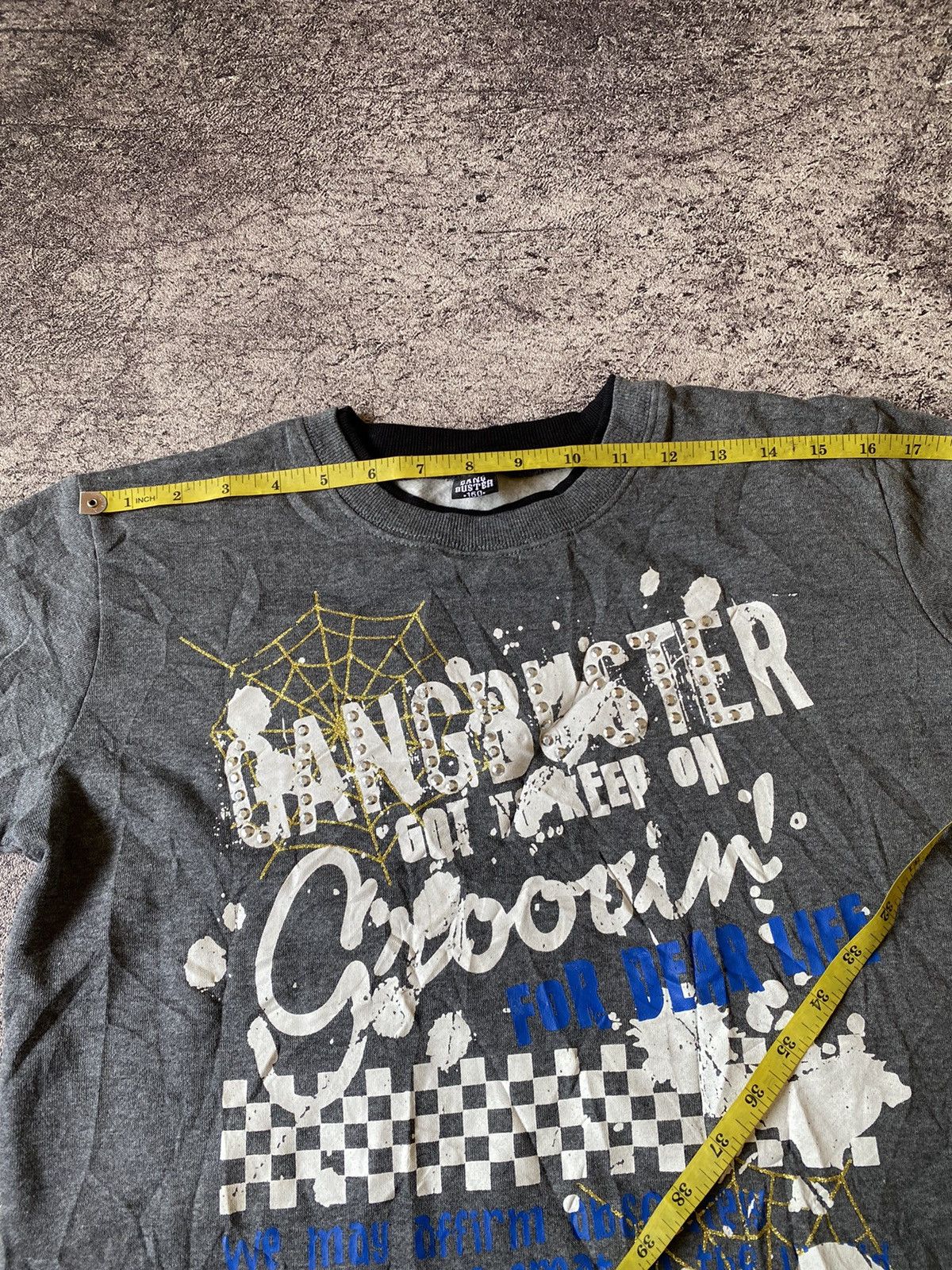 Hysteric Glamour × If Six Was Nine × Japanese Brand Y2k Gang Buster ifsixwasnine punk sweatshirt Size US M / EU 48-50 / 2 - 9 Thumbnail