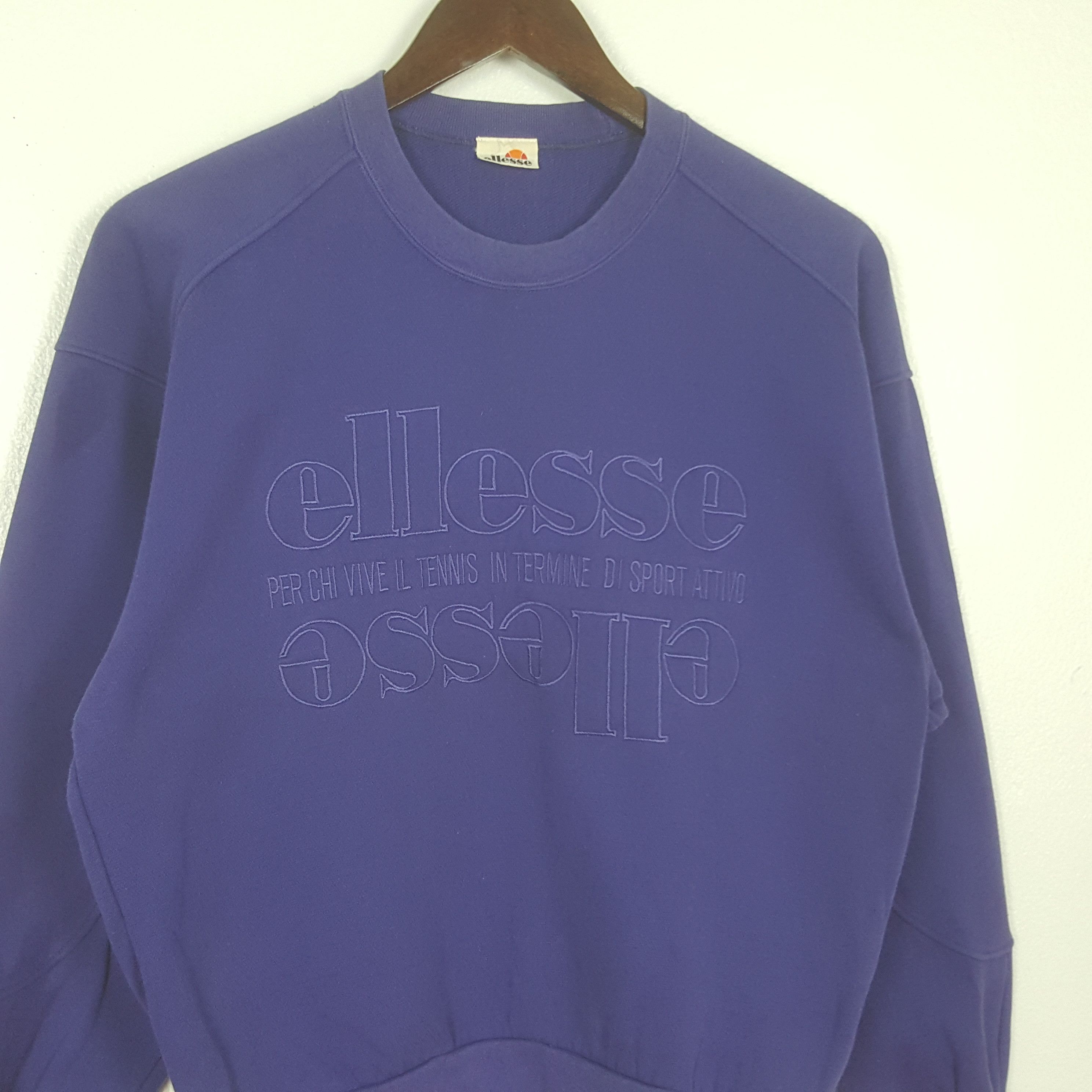 Ellesse Vintage Ellesse Embroidered Logo Sweatshirt Size US S / EU 44-46 / 1 - 2 Thumbnail