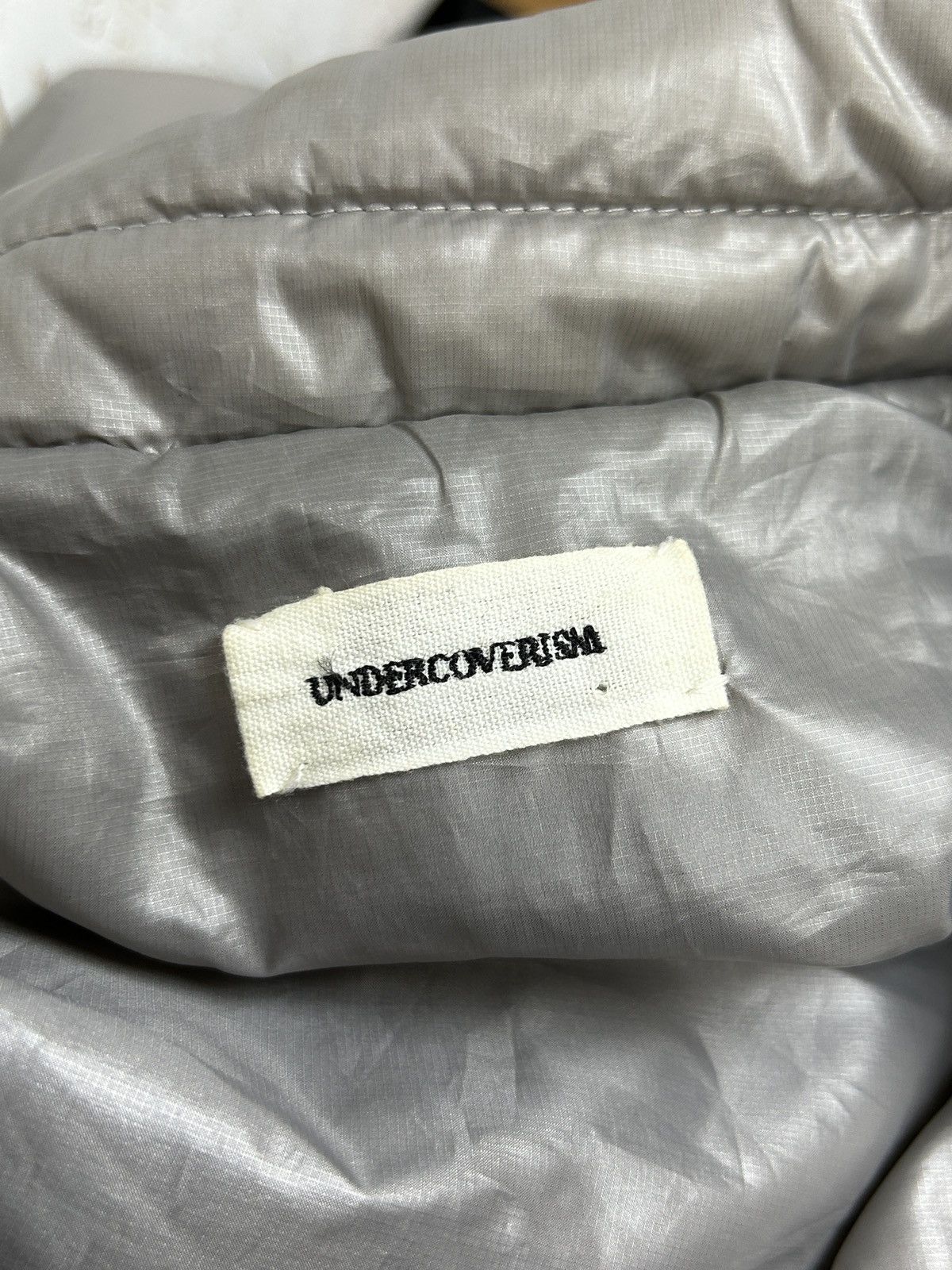 Undercover Undercoverism 13SS “Fuck” Embroidery Quilted Button Up Size US M / EU 48-50 / 2 - 9 Thumbnail