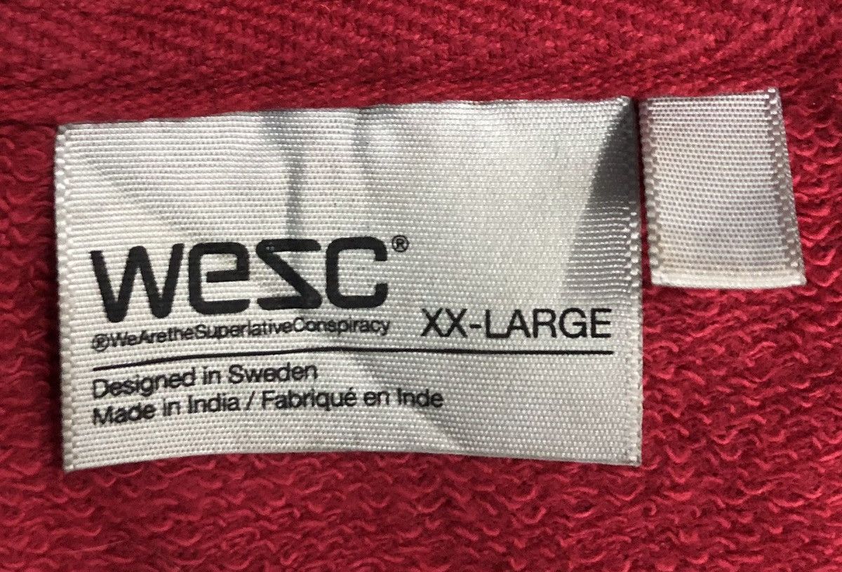 Vintage × WeSC Vintage WESC Leopard Crew Men's Ragian Crew Neck Sweatshirt Size US XXL / EU 58 / 5 - 6 Thumbnail