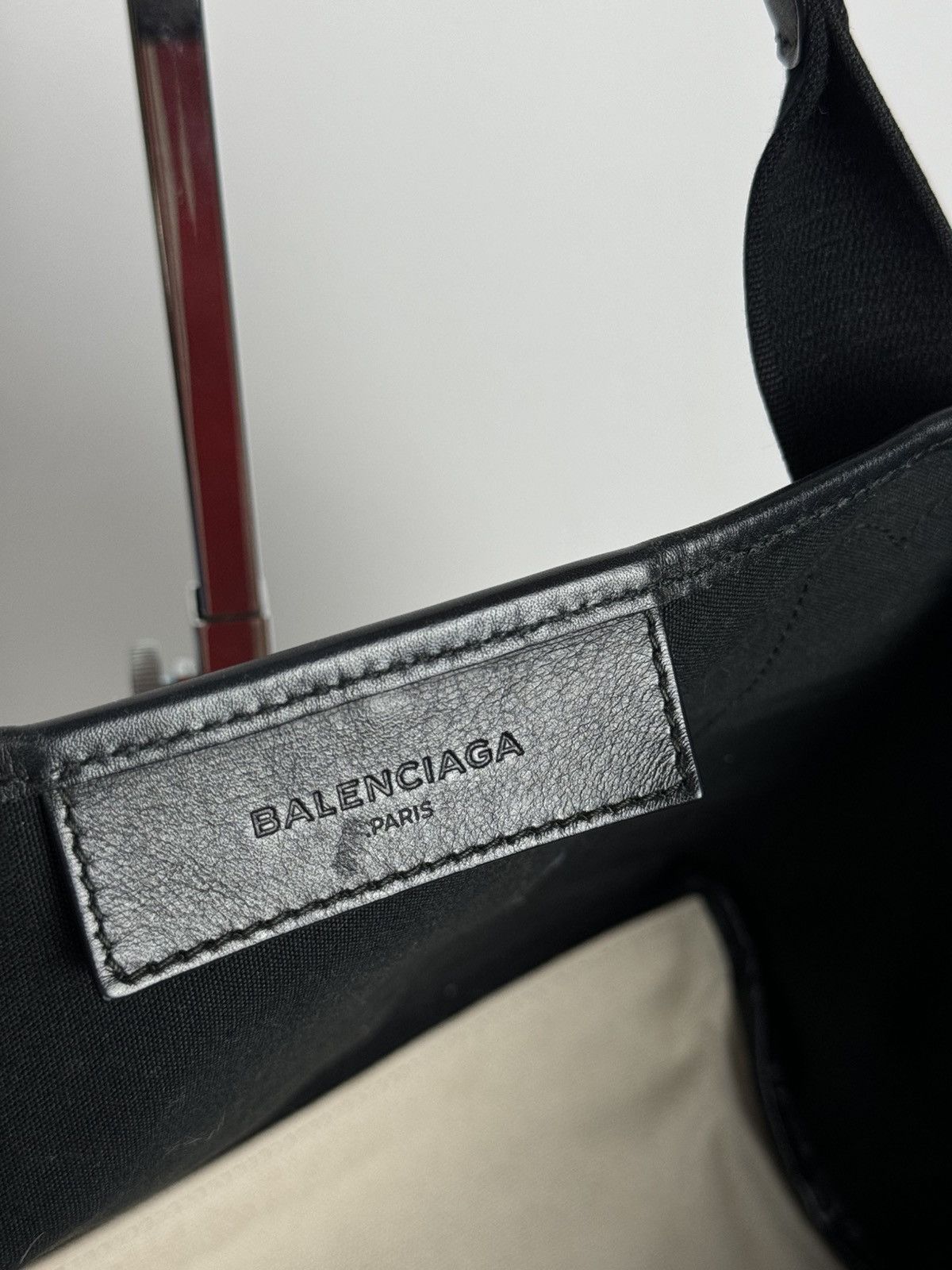 Balenciaga Balenciaga Navy Cabas Handbag original casual item Size ONE SIZE - 3 Thumbnail