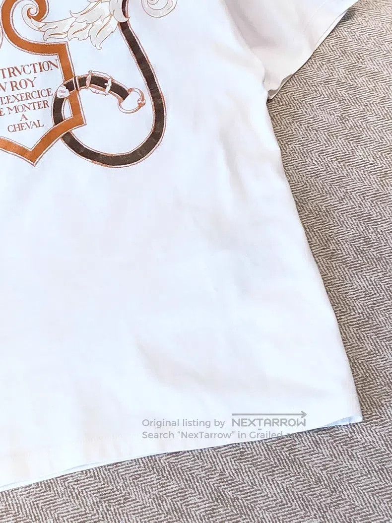 Hermes Hermes Round neck print T-shirt Size XXS / US 00 / IT 34 - 5 Thumbnail