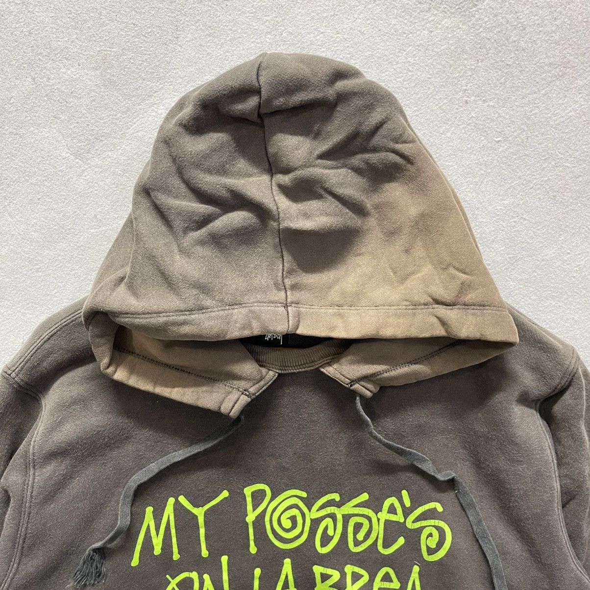 Stussy Stüssy × Champion “My Posse’s On La Brea” Hoodie (2000s) Size US L / EU 52-54 / 3 - 2 Thumbnail