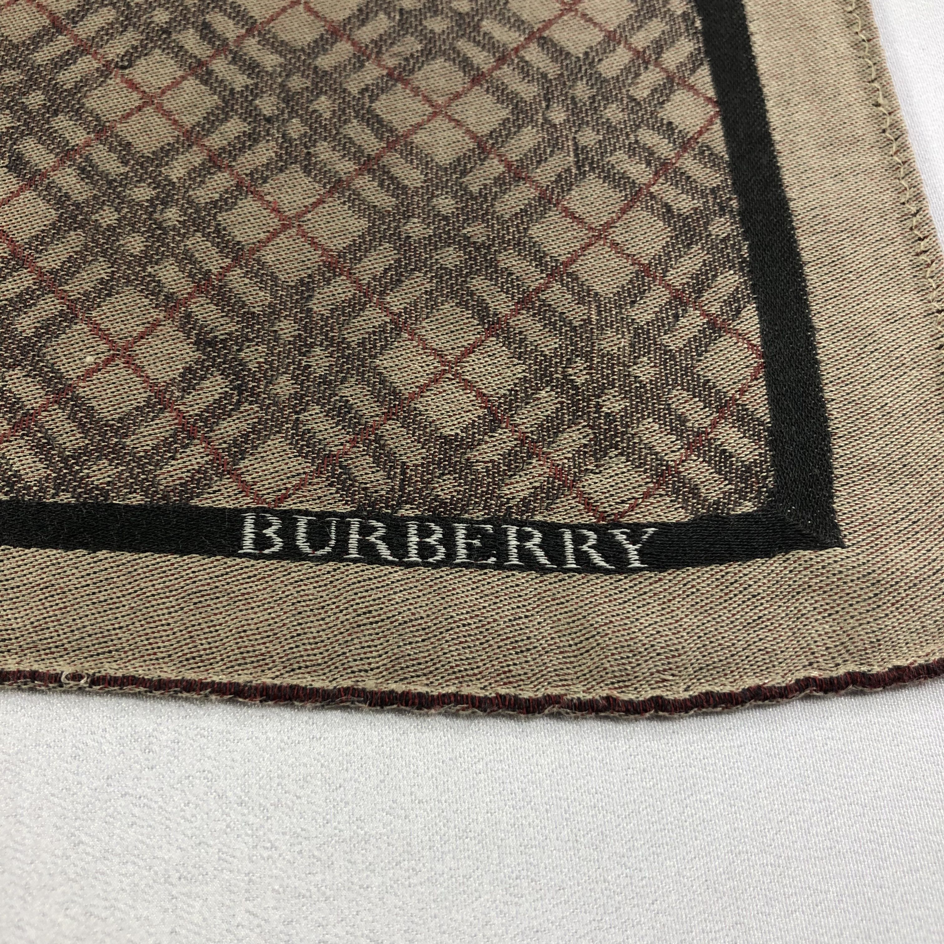 Burberry Burberry Handkerchief Neckerchief Bandana H1993 Size ONE SIZE - 4 Thumbnail
