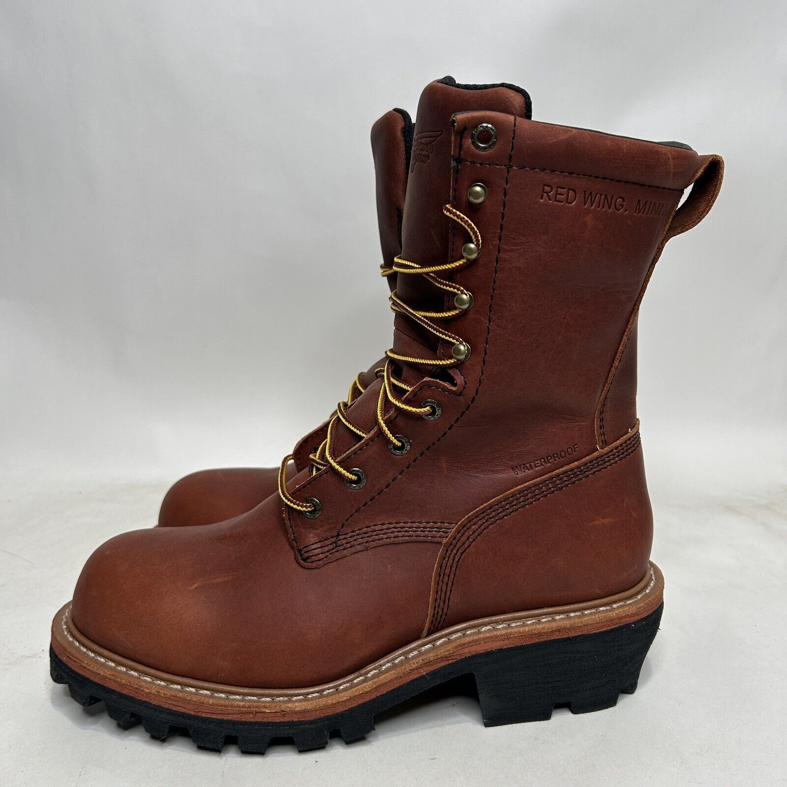 Red Wing Red Wing 217 Waterproof Logger Boots Soft Toe 2024 Size US 8 / EU 41 - 6 Thumbnail