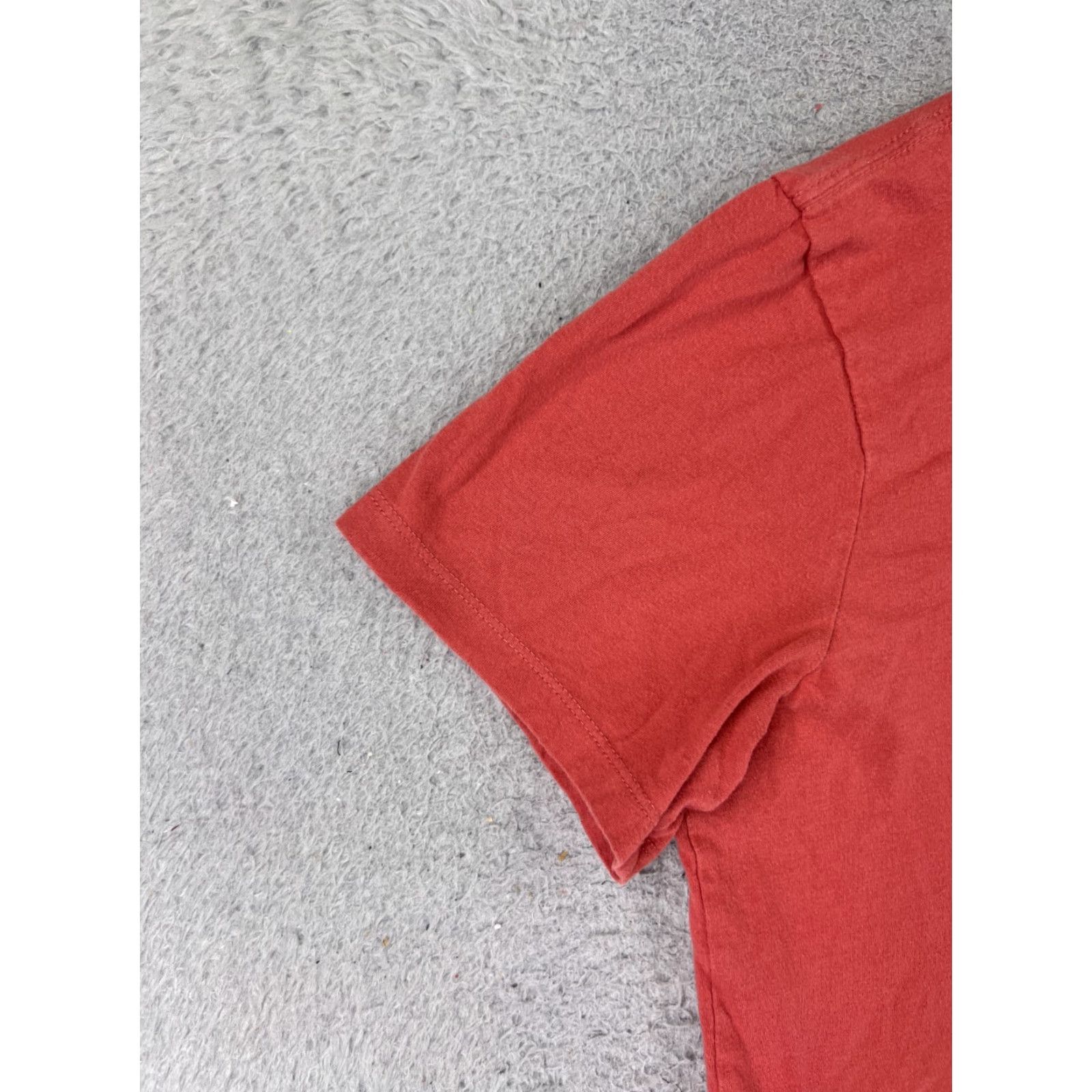 The North Face The North Face Shirt Women L Coral Short Sleeve Crew Neck 100% Cotton Hike Size L / US 10 / IT 46 - 3 Thumbnail
