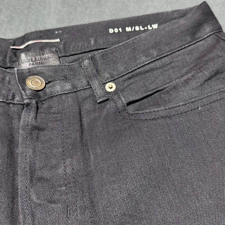 Saint Laurent Paris Saint Laurent Paris black jeans Nextarrow-2505 Size US 30 / EU 46 - 2 Thumbnail