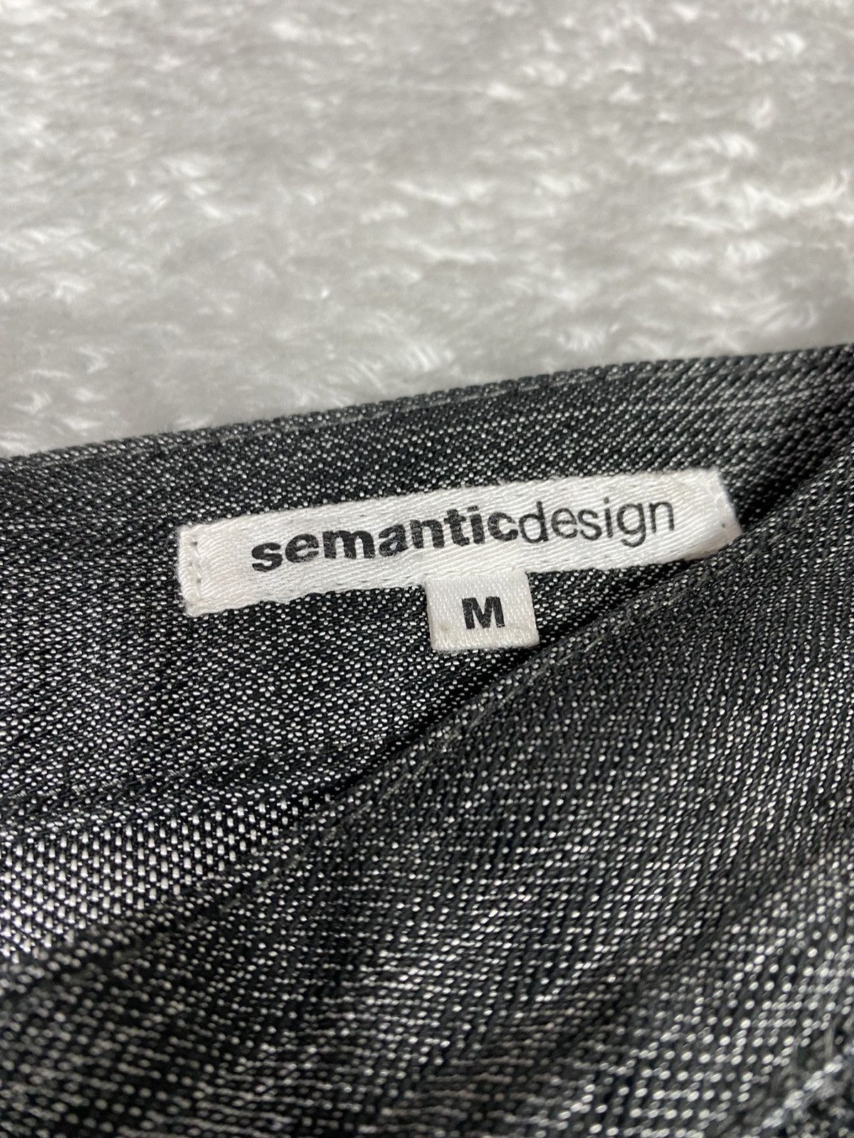 semanticdesign Semantics Design Zipper Pocket Denim. S0291 Size US 29 - 5 Thumbnail