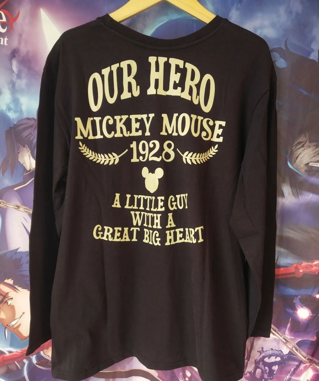 Cartoon Network × Disney Disney's Mickey Mouse Our Hero Official Cartoon Longsleeve Size US L / EU 52-54 / 3 - 3 Thumbnail