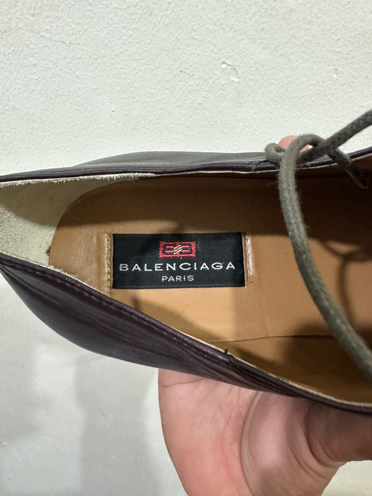 Balenciaga VTG NOS Balenciaga Casual Leather Shoes Size US 9 / EU 42 - 9 Thumbnail