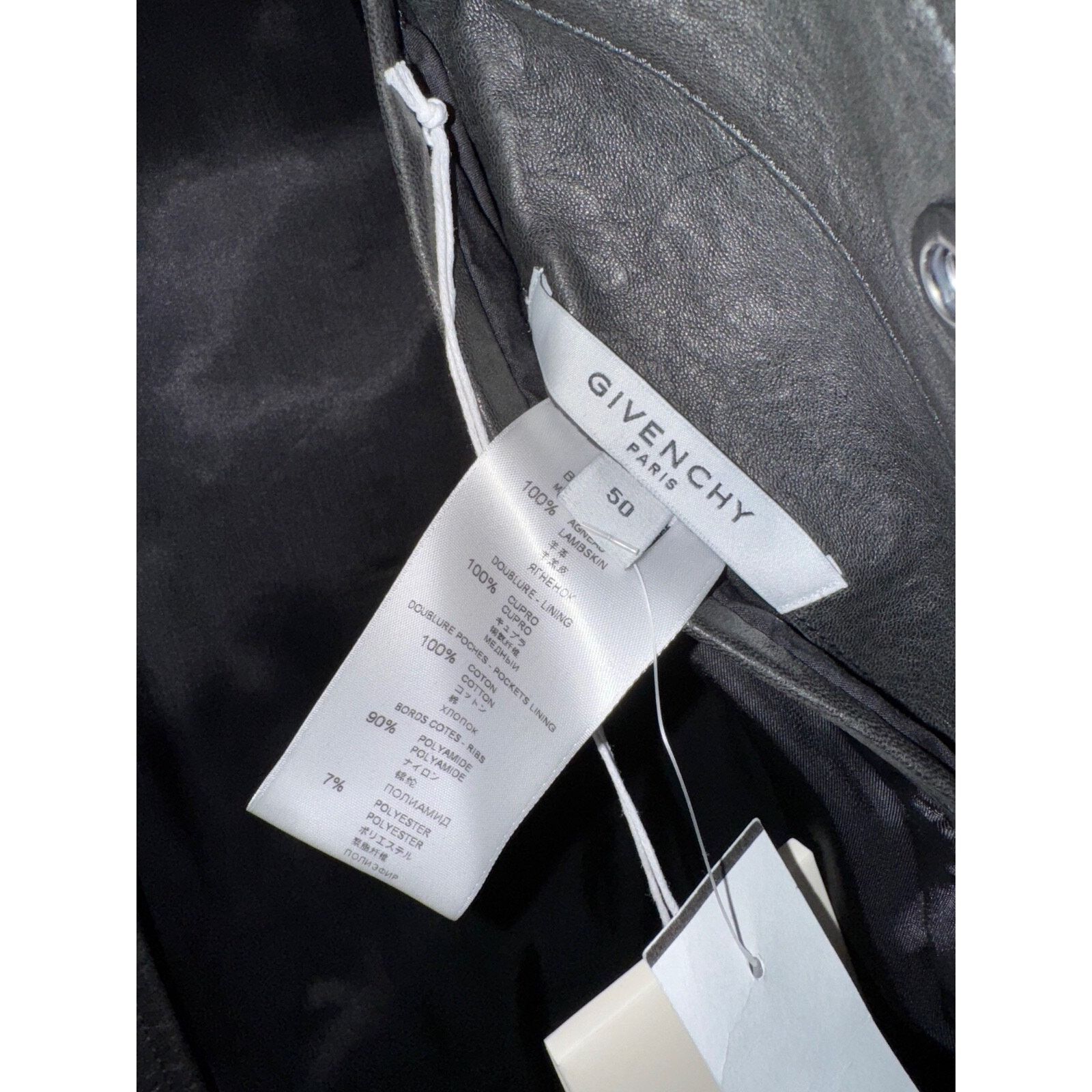 Givenchy Givenchy Leather Monogram Varsity Bomber Blouson Jacket 50 Size US M / EU 48-50 / 2 - 22 Thumbnail