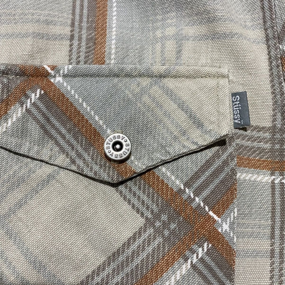 Stussy Vintage Stussy Flannel Shirt Snap Button Ups Size US M / EU 48-50 / 2 - 3 Thumbnail
