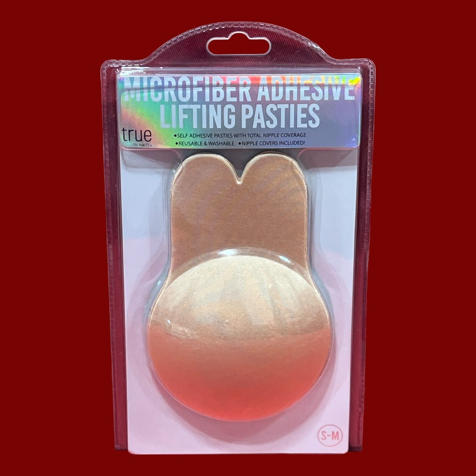 Other True By Rue 21 - Microfiber Adhesive Lifting Pasties - Tan - Size ONE SIZE - 7 Thumbnail